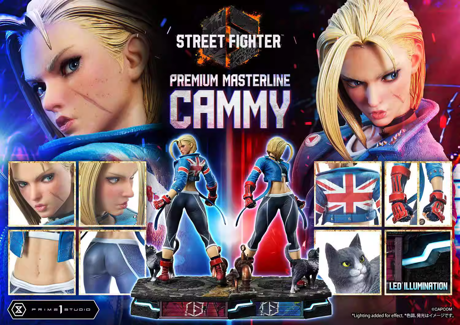 【Pre-sale】1/4 Scale Cammy-Street Fighter(SF)-Prime Studio