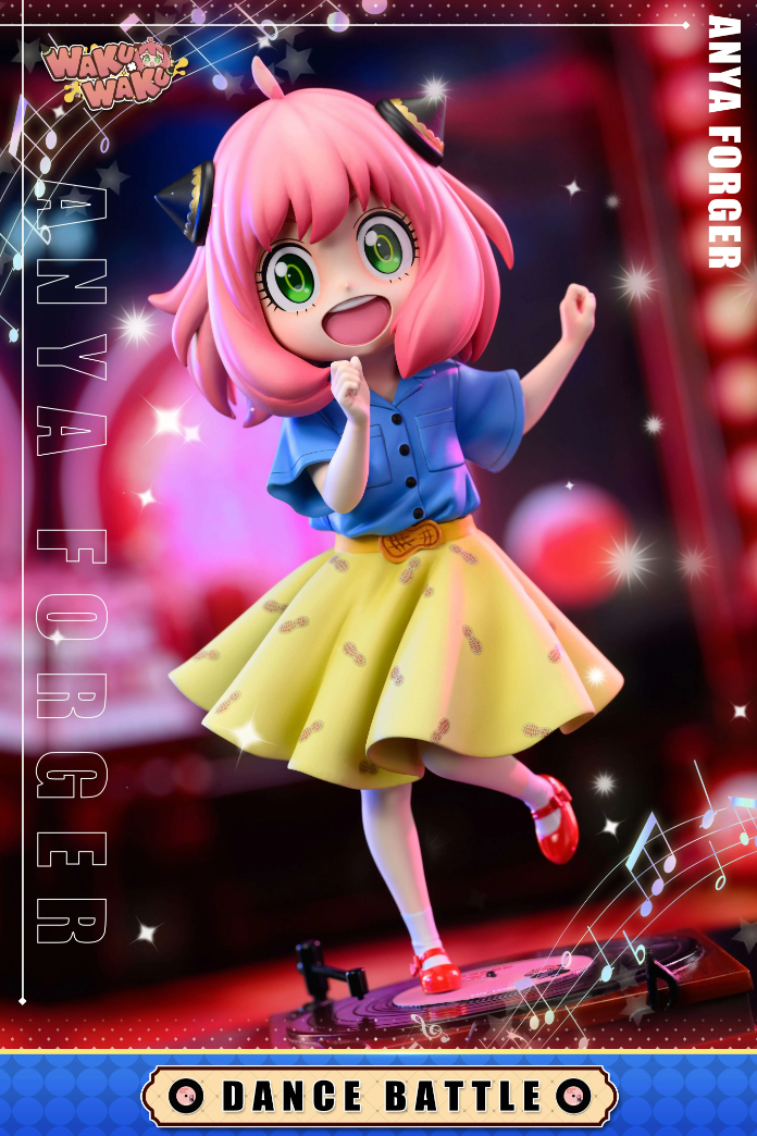 【Pre-sale】Phonograph Pink Girl Anya Forger-WakuWaku Studio