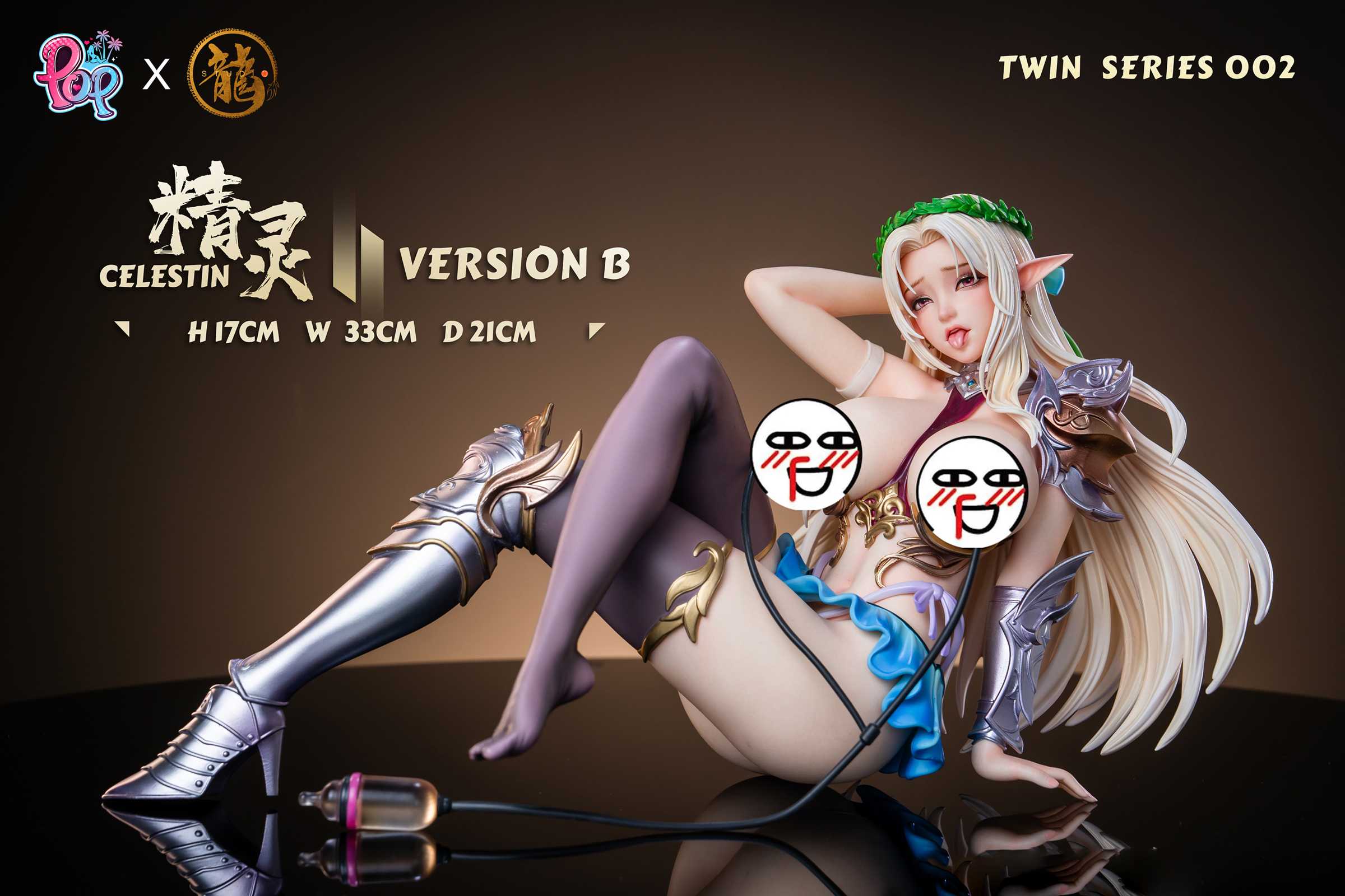 【Pre-sale】1/4 Scale Olga Discordia & Celestine Lucullus-Mahou Kaiju-Dragon Studio