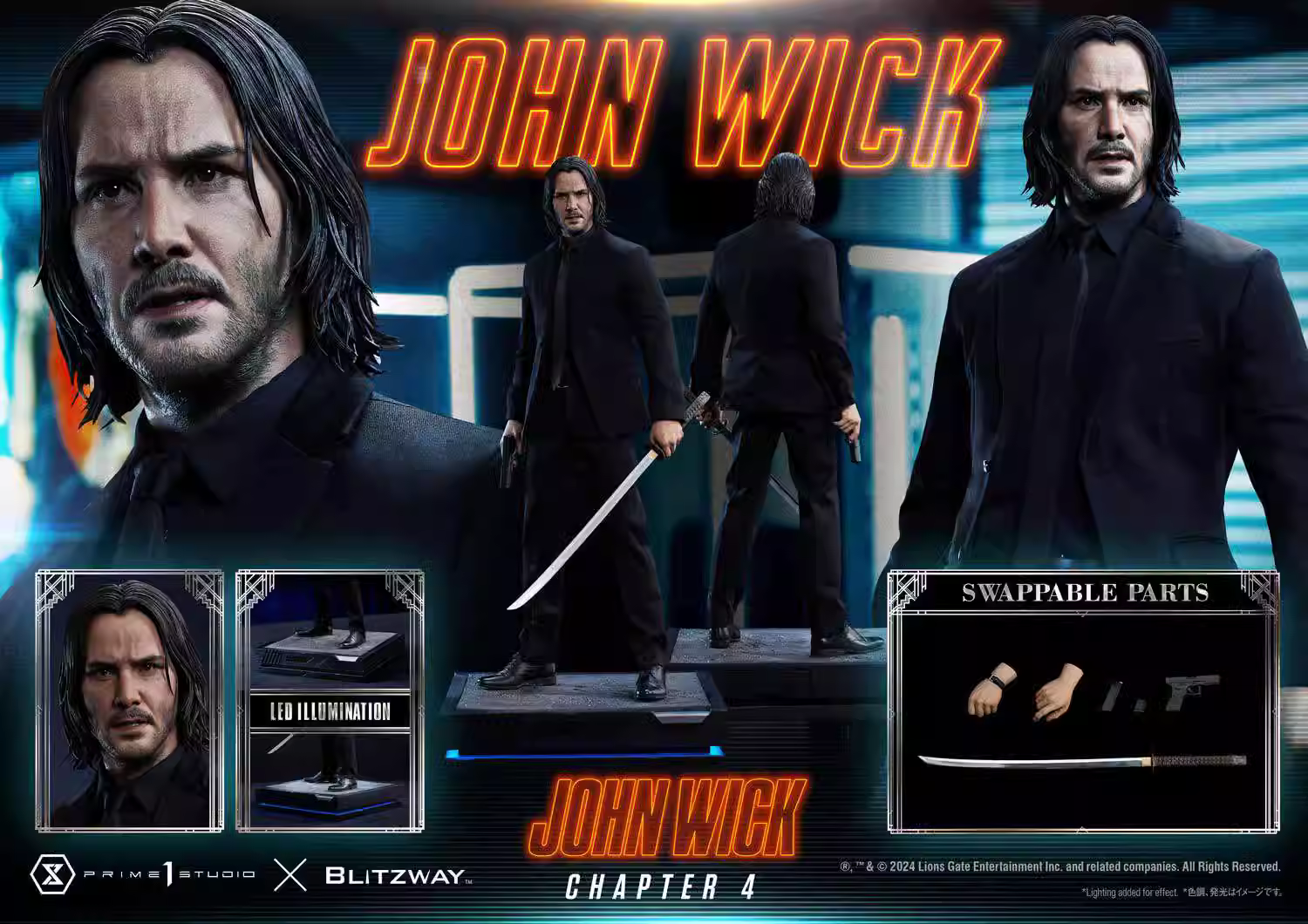 【Pre-sale】John Wick-Chapter 4-Prime 1 Studio