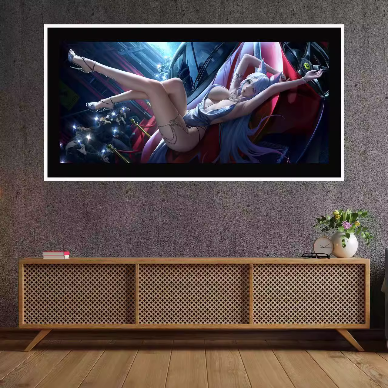 【In stock】Decorative Painting of Auto Salon Girls Kal'tsit-Arknights-GKMJZ Studio