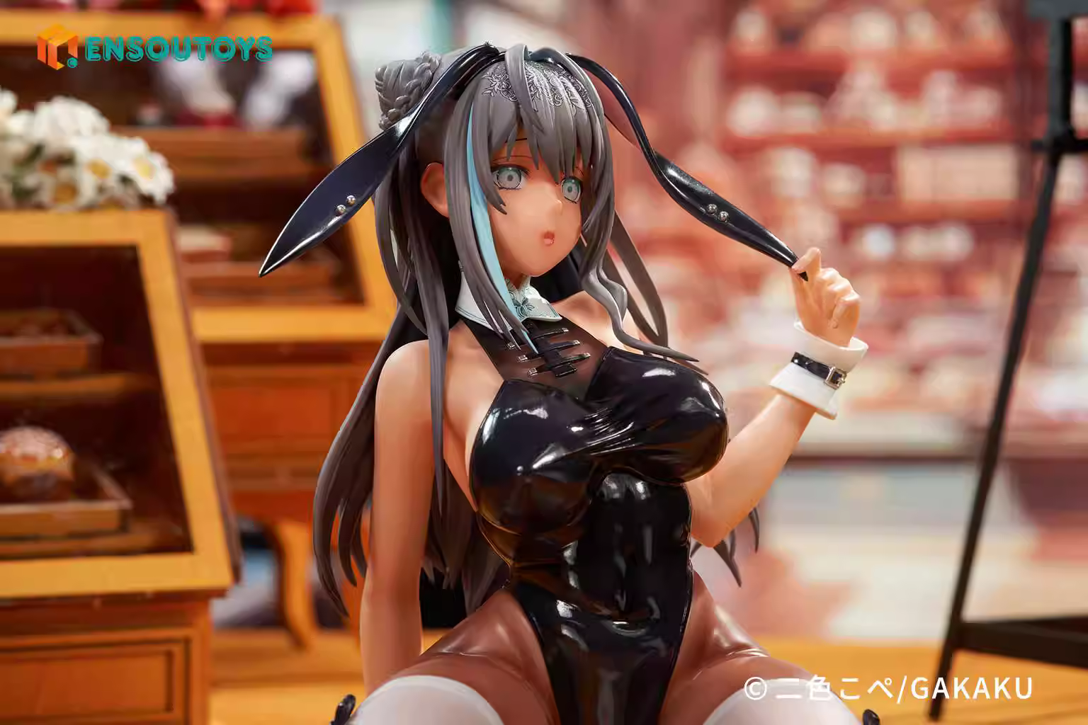 【Pre-sale】1/5 Scale Black Bunny Sexy Girl-Other Series-ENSOUTOYS Studio