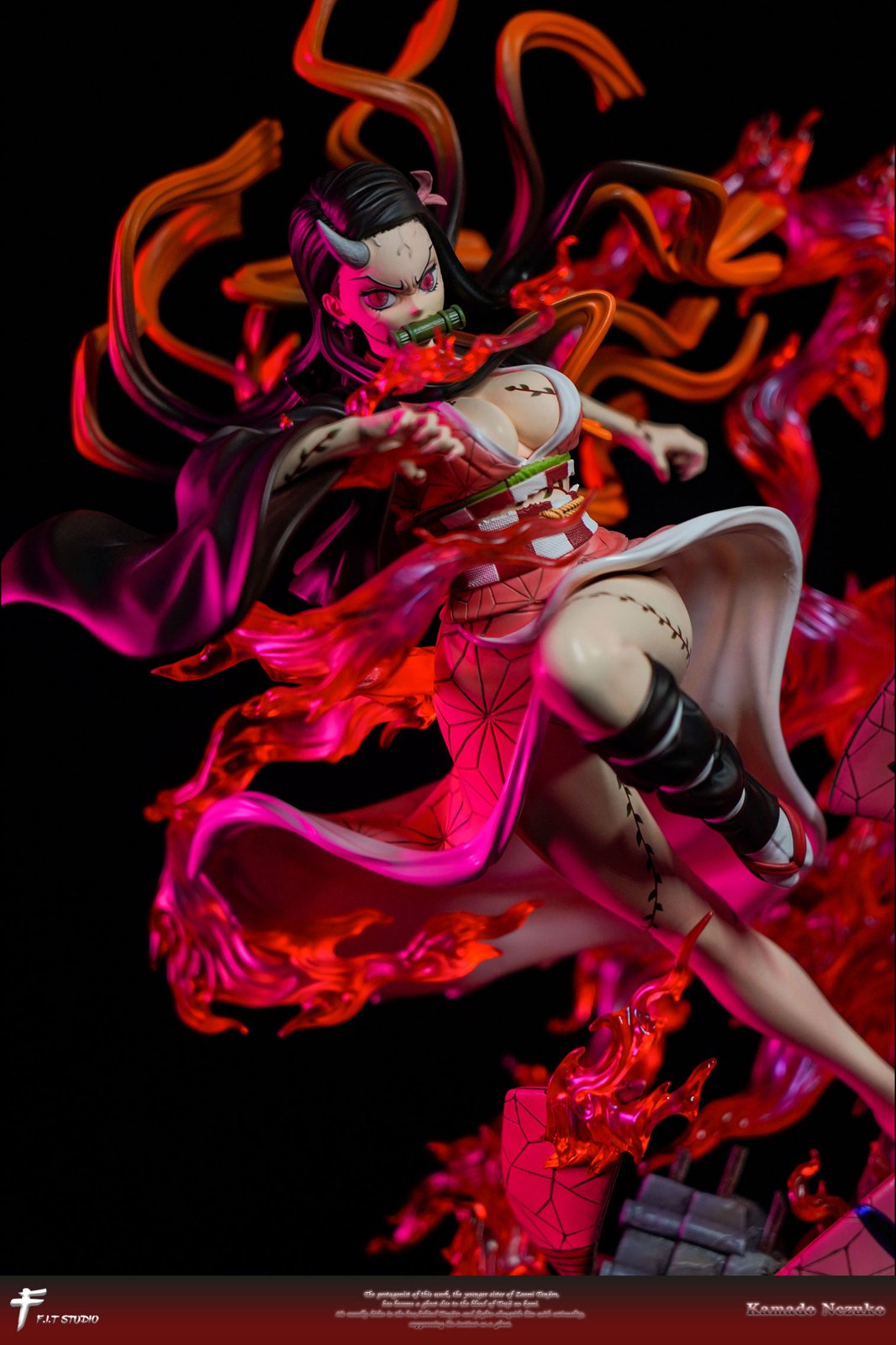 【Pre-sale】1/6 Scale Nezuko Kamado with LED-Demon Slayer-FIT Studio