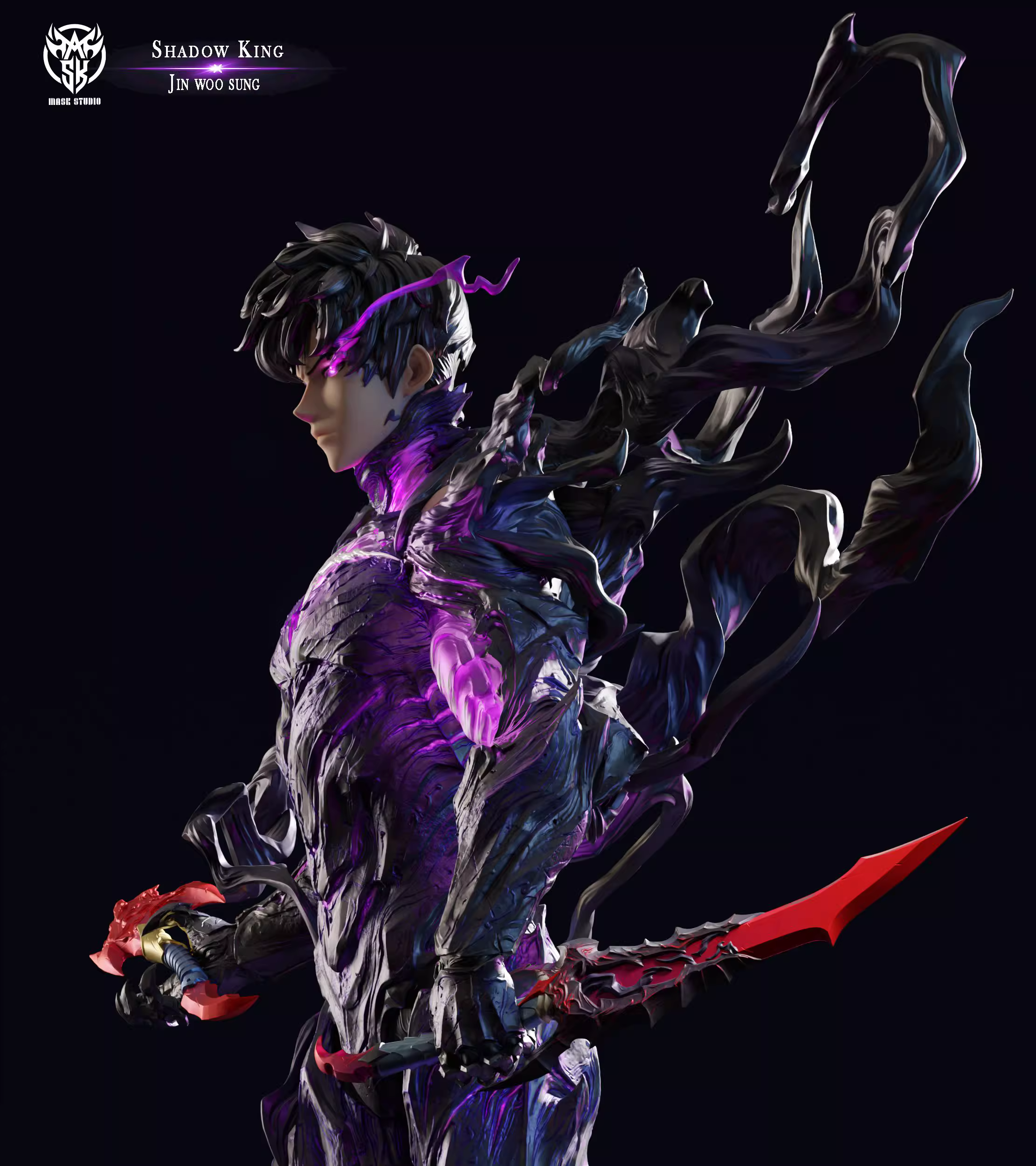 【Sold out】1/6 & 1/4 Scale Shadow King ChengXiaoYu-Mask Studio