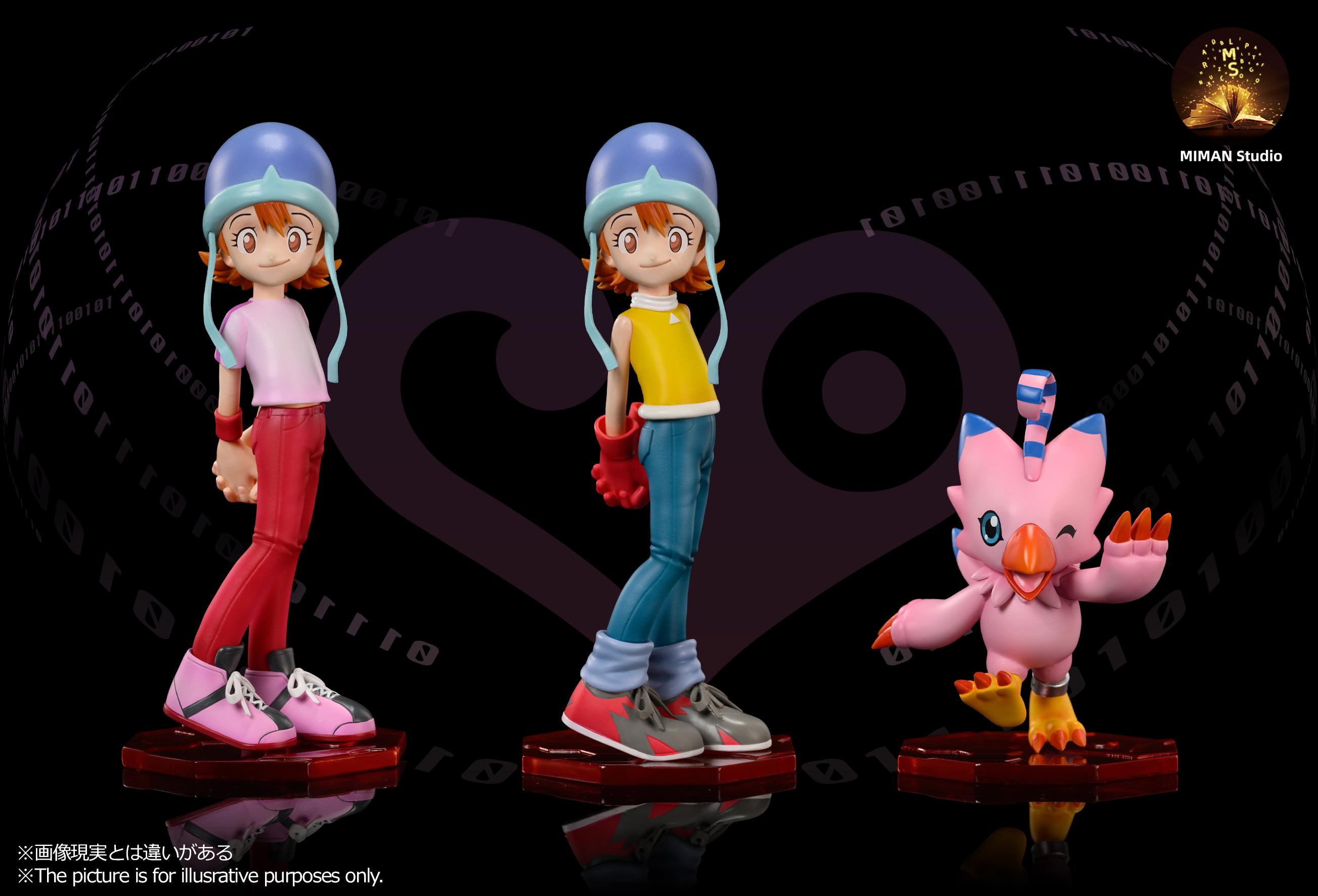 【Pre-sale】Megahouse Scale Sora Takenouchi & Piyomon-Digimon Adventure-MIMAN Studio