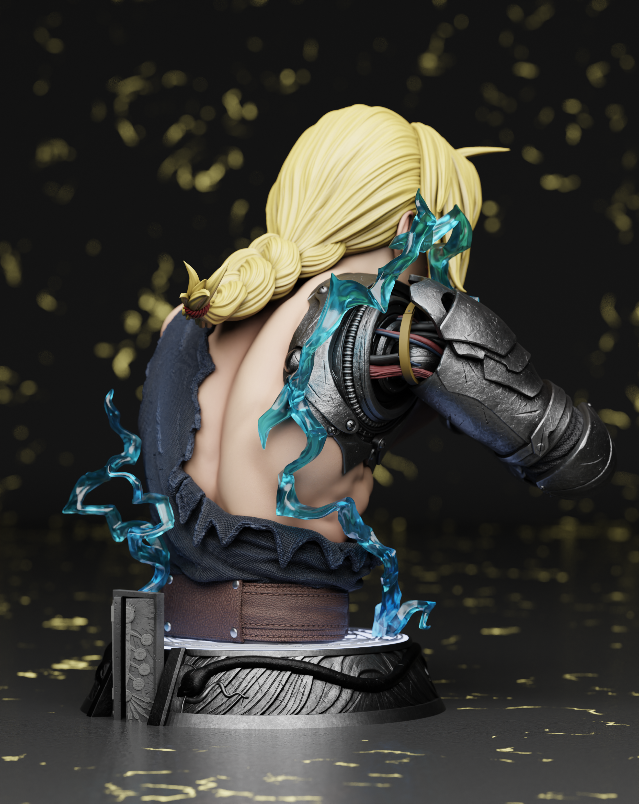 【Sold out】1/1 Scale Bust of Brotherhood Edward Elric-Fullmetal Alchemist-Zenkai Studio