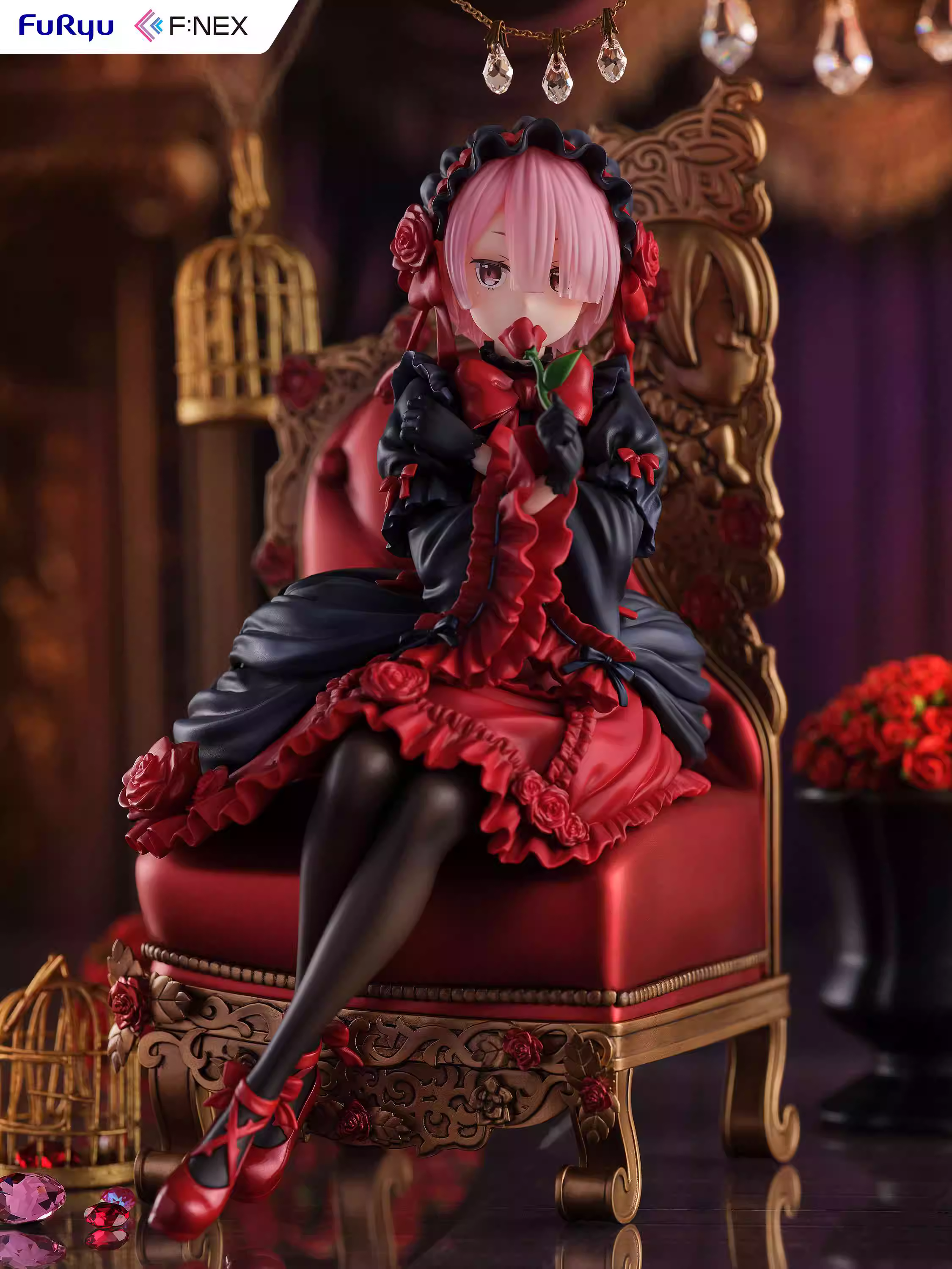 【In stock】1/7 Scale Gothic Ver Rem & Ram-Re:Starting Life From Zero in a Different World-F:NEX Studio