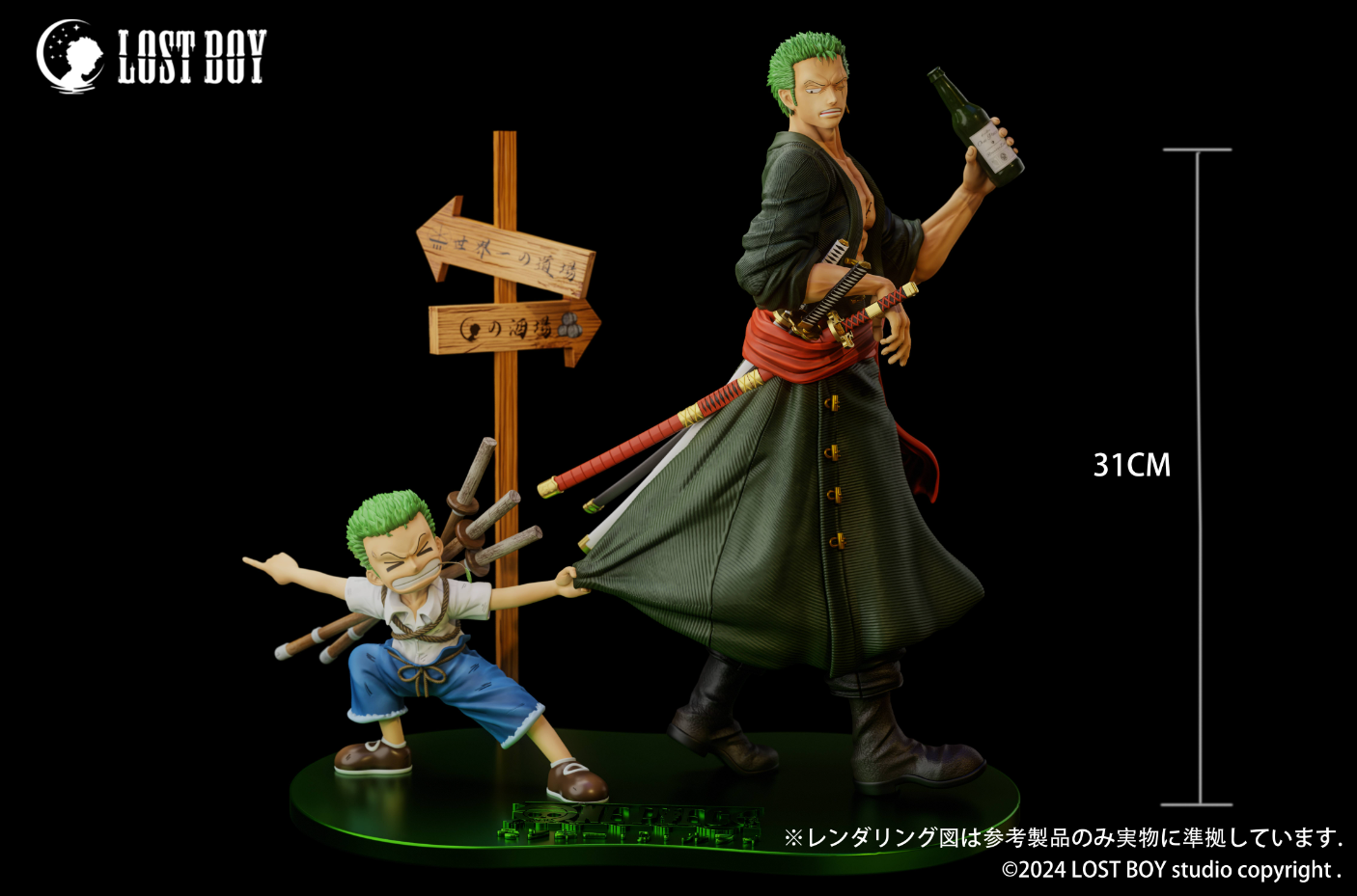 【Pre-sale】1/6 Scale Zoro-LOST BOY STUDIO