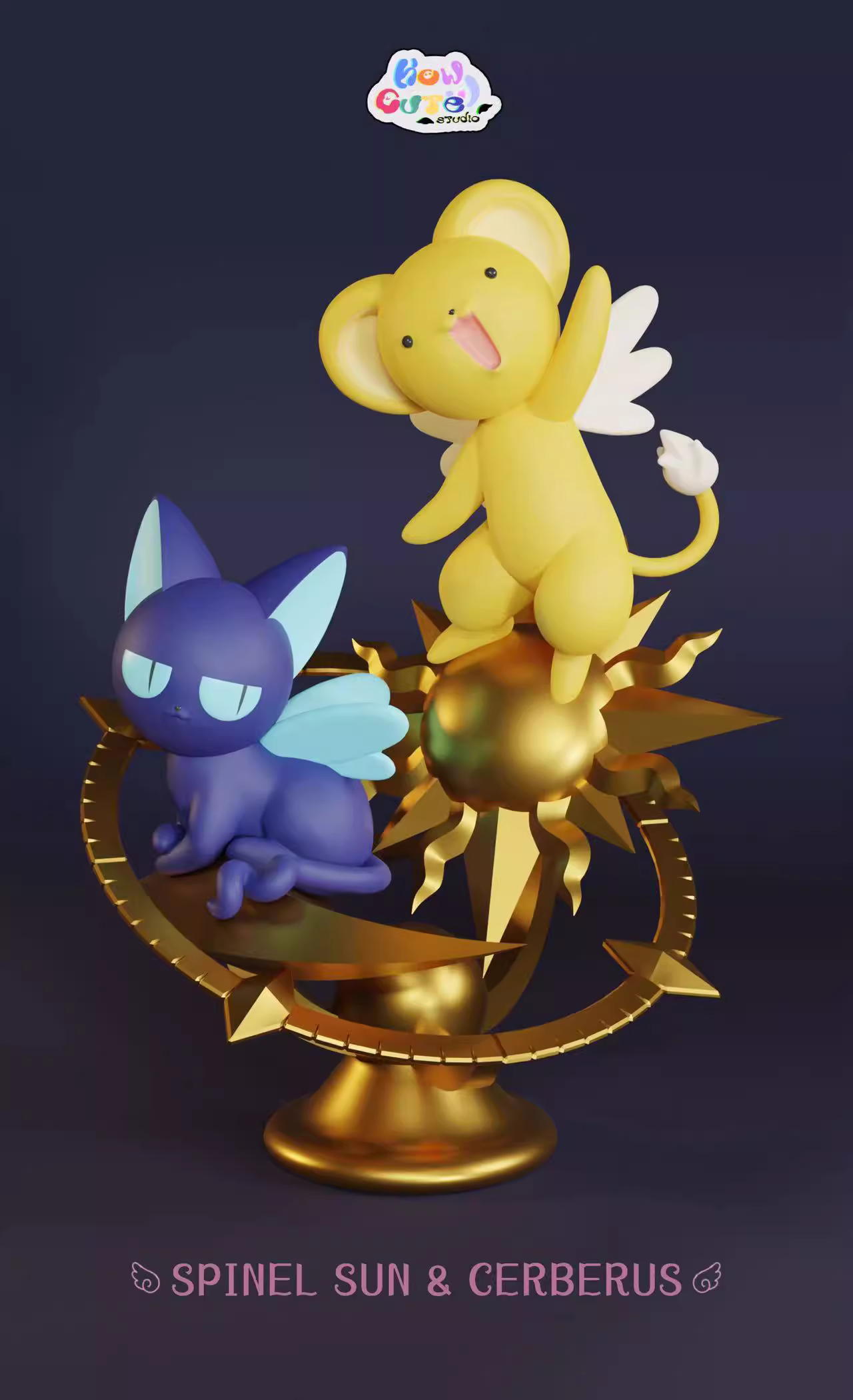 【Pre-sale】Q Version Cerberus & SPINEL SUN-Cardcaptor Sakura-How Cute Studio