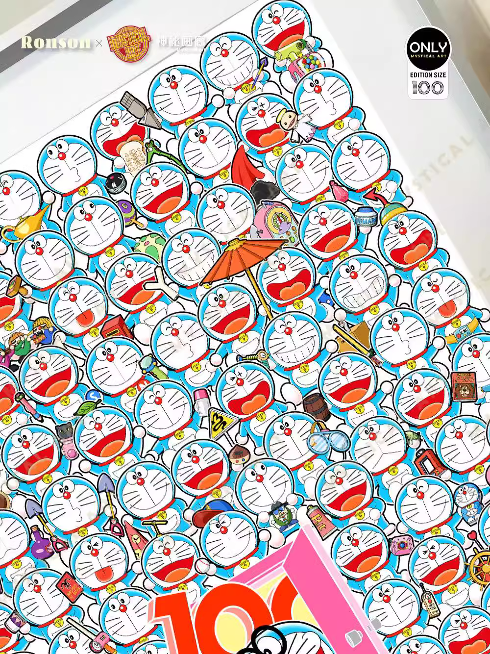 【Pre-sale】Decorative Painting of oo7 Doraemon-Mystical Art Studio