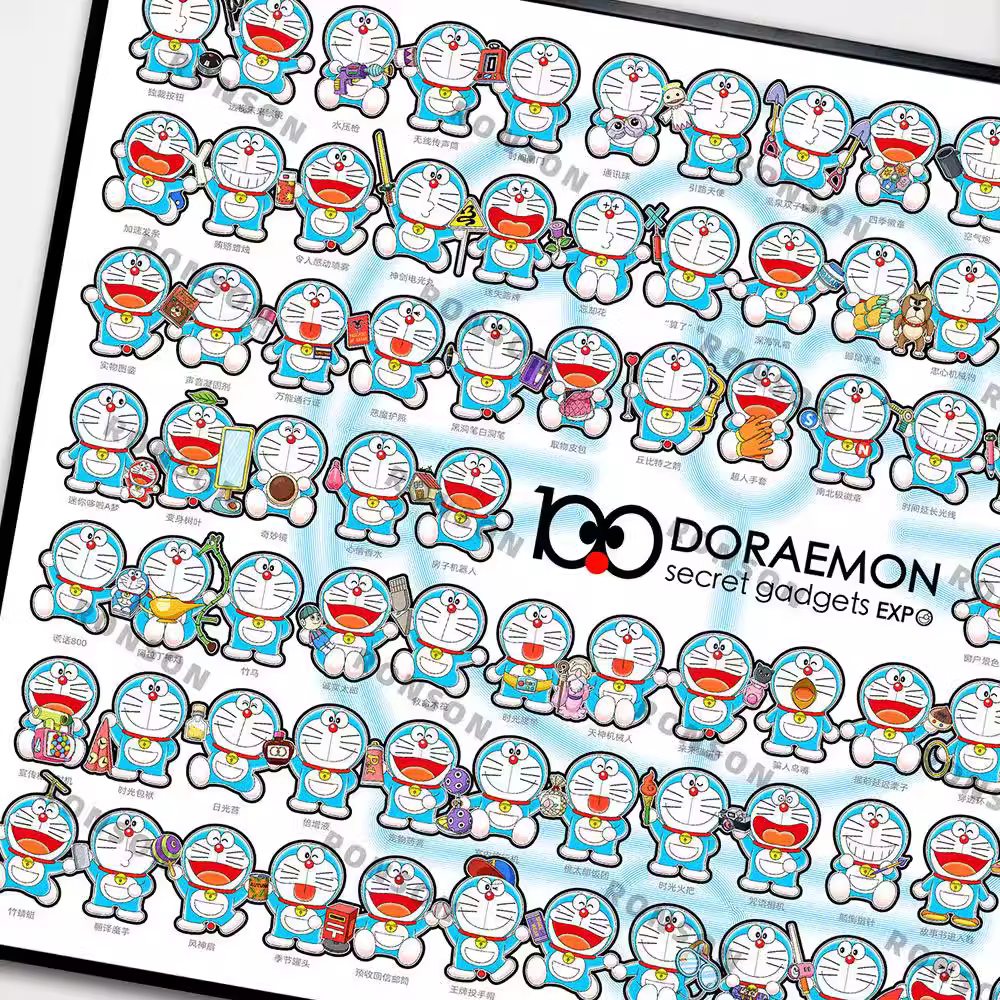 【Pre-sale】Decorative Painting of oo7 Doraemon-Mystical Art Studio