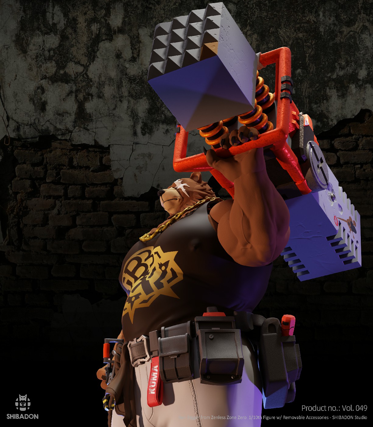 【Sold out】1/10 Scale Ben Bigger-Zenless Zone Zero-Shibadon Studio