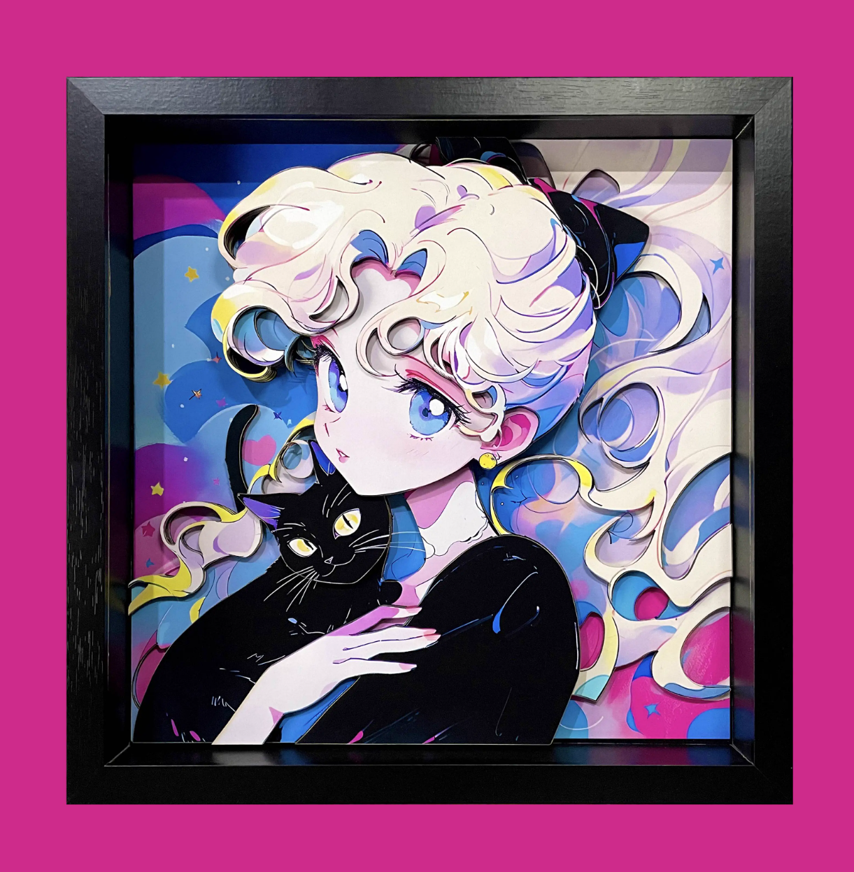 【In stock】Decorative Painting of Tsukino Usagi-Sailor Moon-MOMO Studio