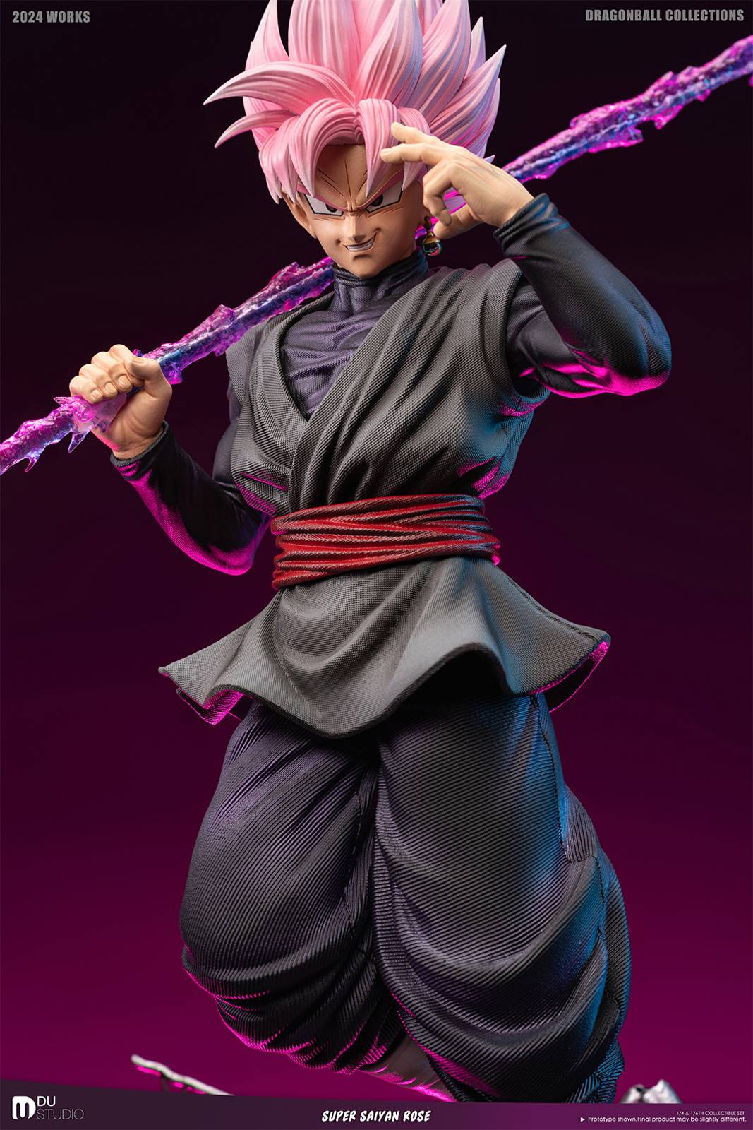 【Pre-sale】1/6 & 1/4 Scale Super Saiyan Rosé with LED-Du-Studio