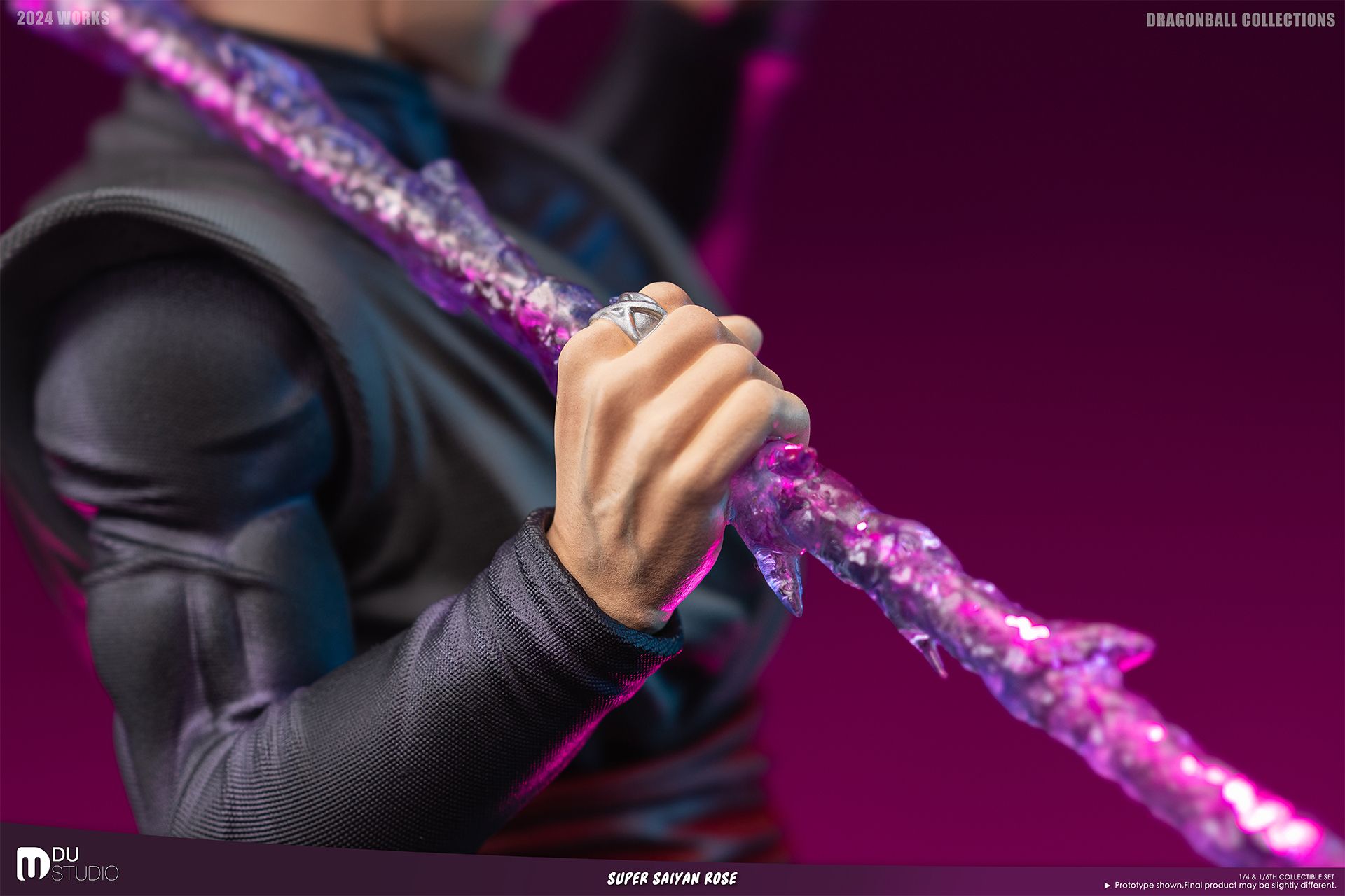 【Pre-sale】1/6 & 1/4 Scale Super Saiyan Rosé with LED-Du-Studio
