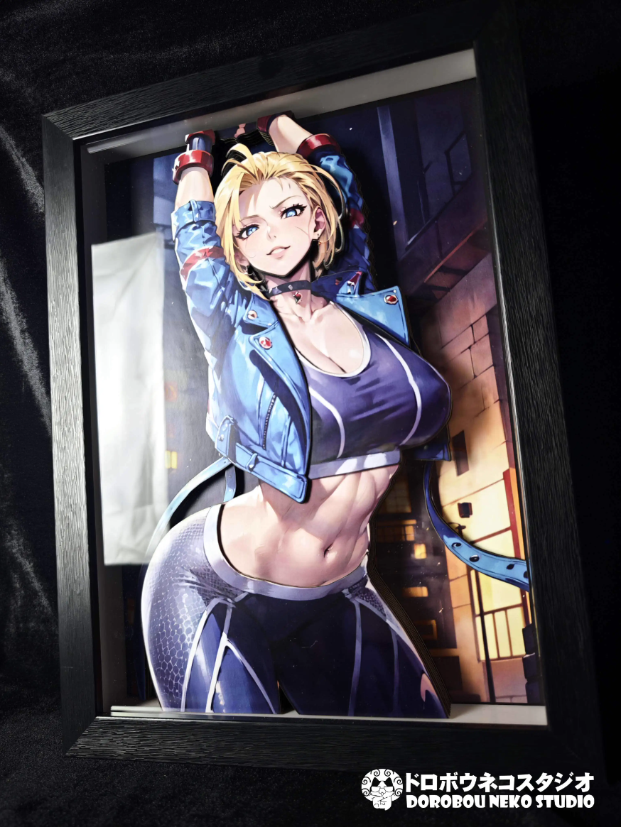 【In stock】DSMG-098 Decorative Painting of Cammy White-Street Fighter(SF)-Dorobou Neko Studio