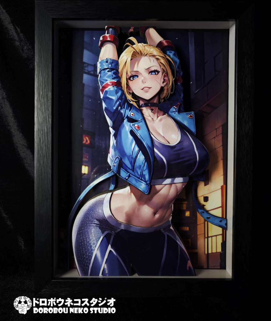 【In stock】DSMG-098 Decorative Painting of Cammy White-Street Fighter(SF)-Dorobou Neko Studio