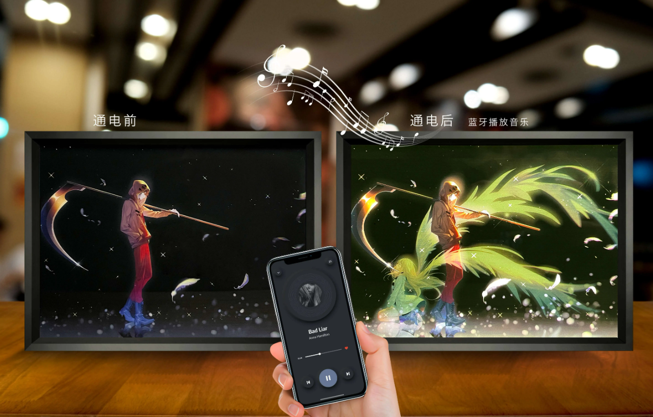 【In stock】Decorative Painting of Rachel & Zack-Angels of Death-MOMO Studio