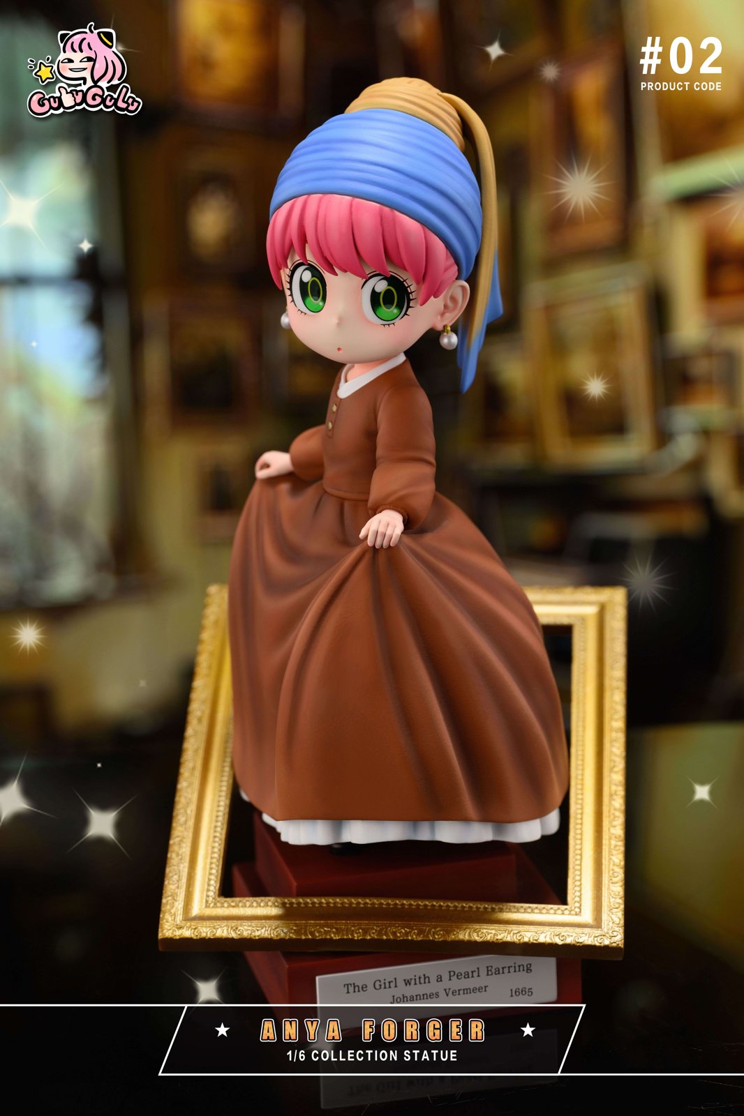【Pre-sale】Girl With A Pearl Earring Cosplay Anya Forger-GULUGULU Studio