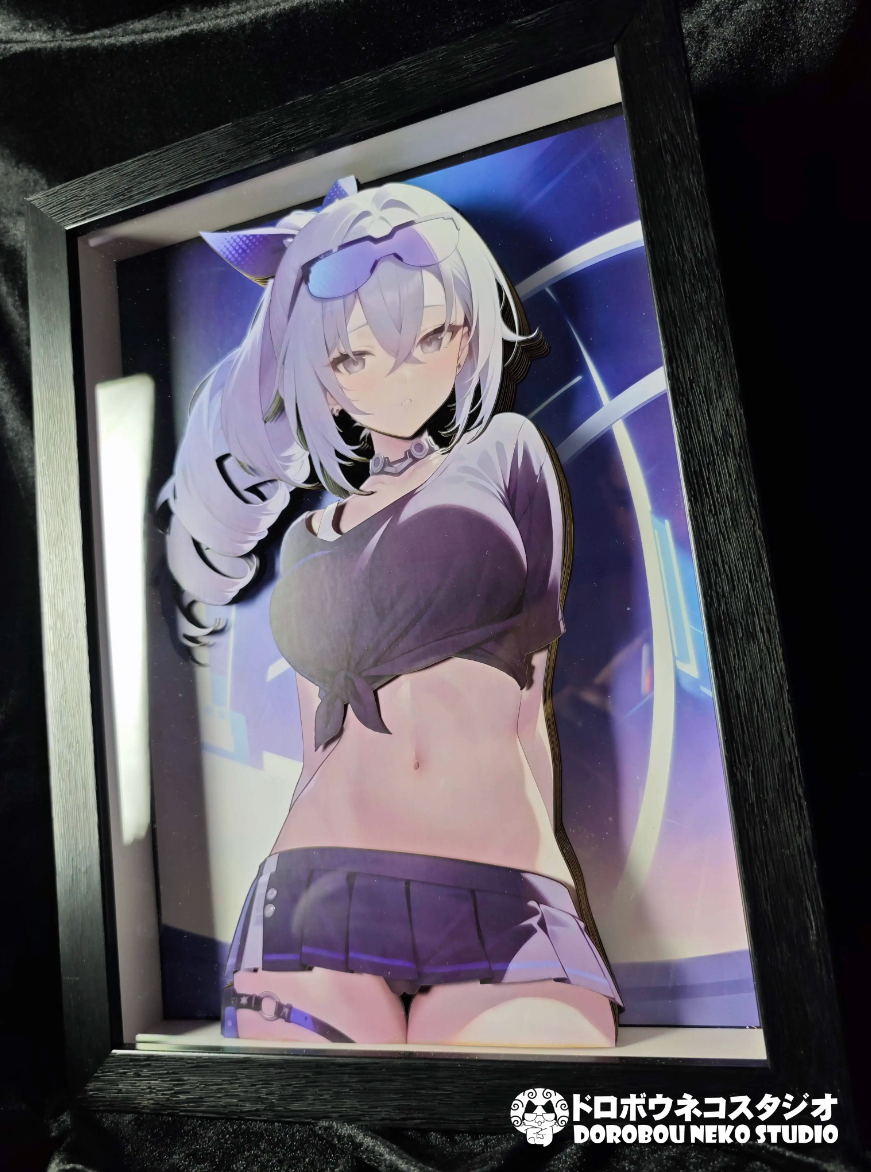 【In stock】DSRL-025 Decorative Painting of Silver Wolf-Honkai: Star Rail-Dorobou Neko Studio