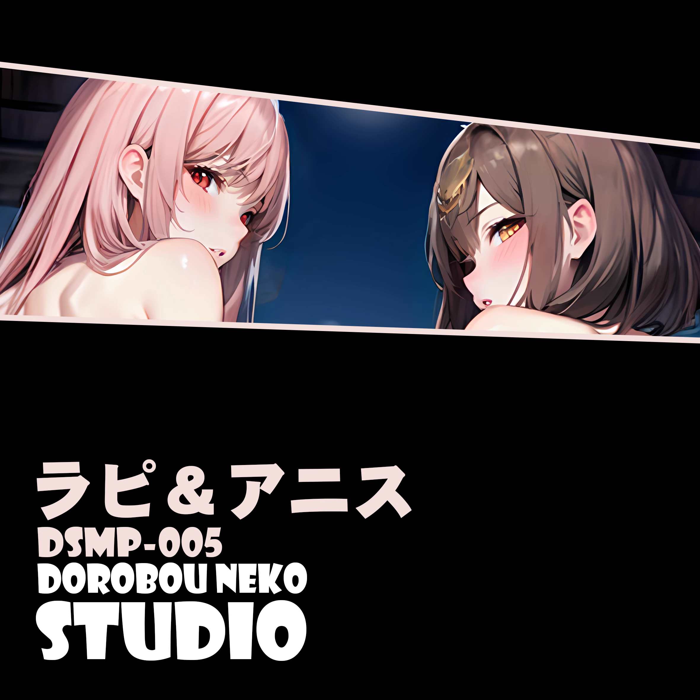 【In stock】DSMP-005 Decorative Painting of ラビ & ア二ス-NIKKE：The Goddess of Victory-Dorobou Neko Studio