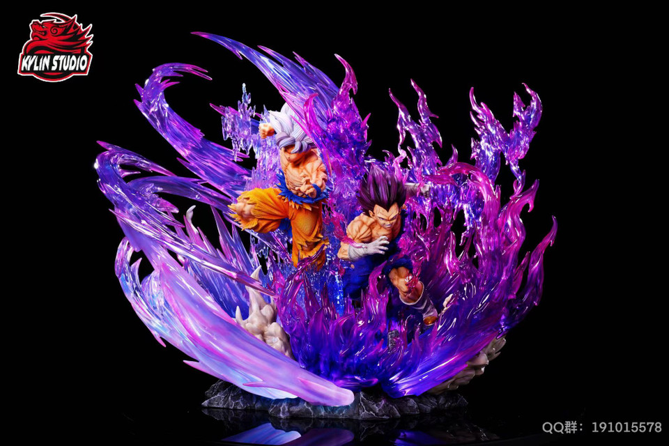 【Pre-sale】1/6 Scale UI Goku & Vegeta with LED-Kylin Studio