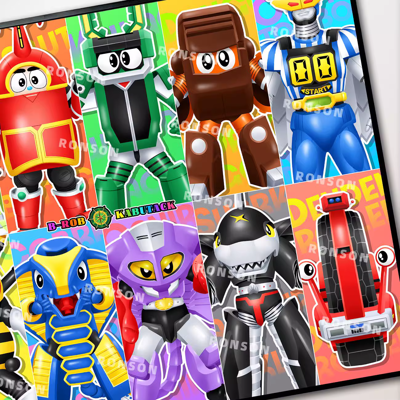 【Pre-sale】Decorative Painting of B-Robo Kabutack-Mystical Art Studio