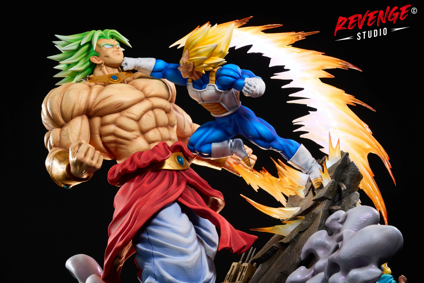 【Pre-sale】1/6 Scale Broly VS Vegeta-Revenge Studio