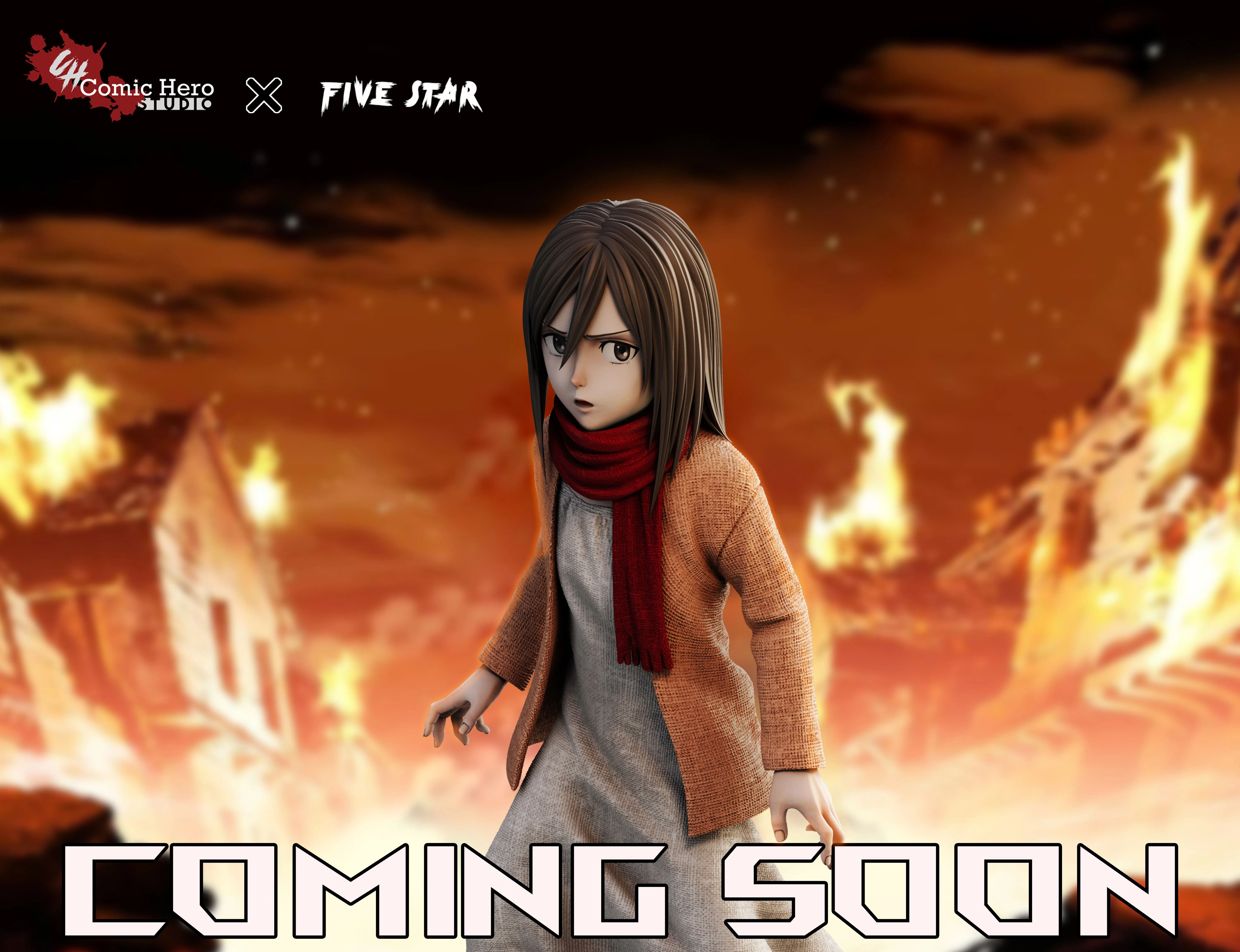 【Pre-sale】Mikasa·Ackerman-Attack on Titan-Comic Hero Studio