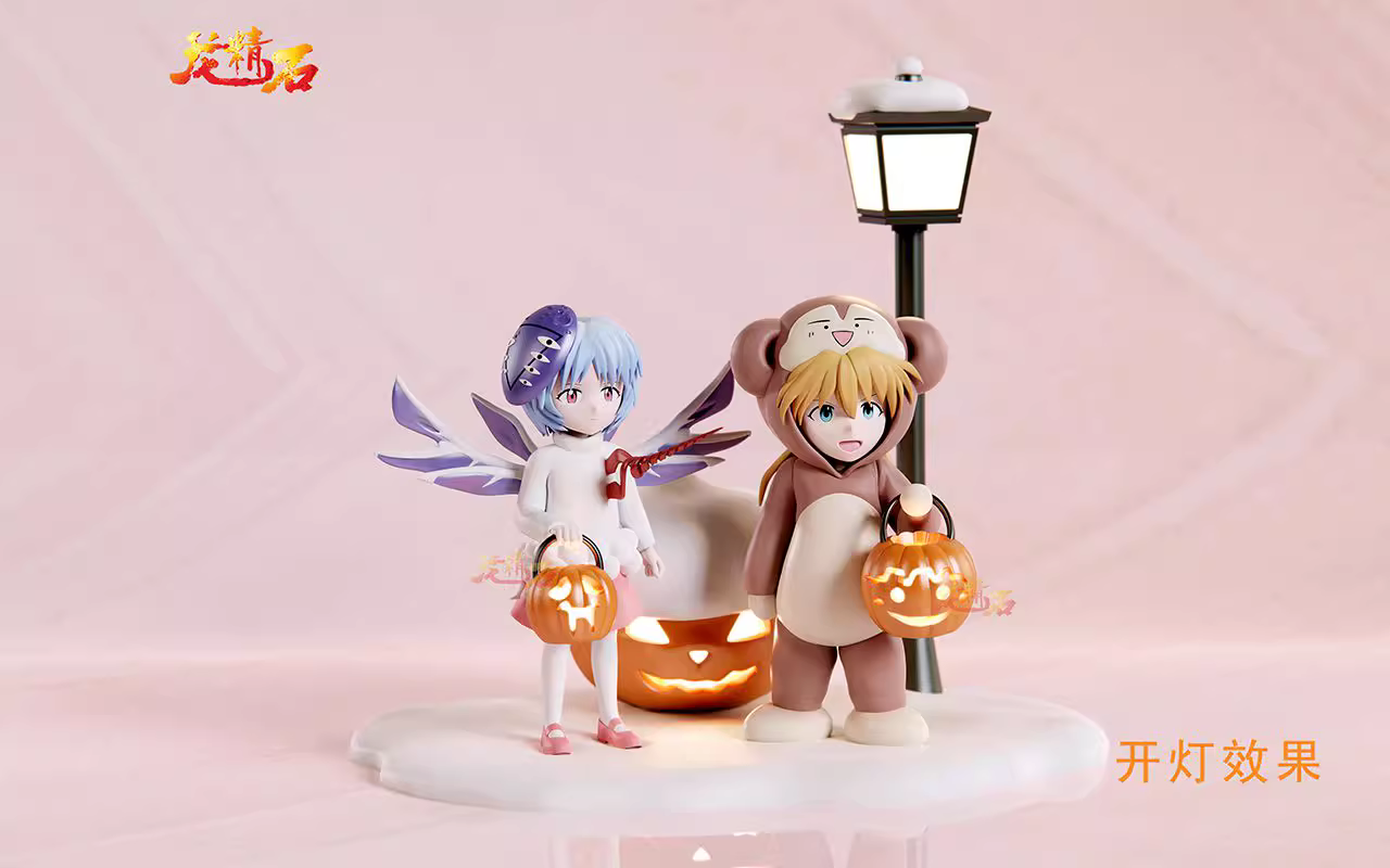 【Pre-sale】Halloween Childhood Rei Ayanami & Asuka Langley Soryu-(EVA) EVAngelion-ljs Studio