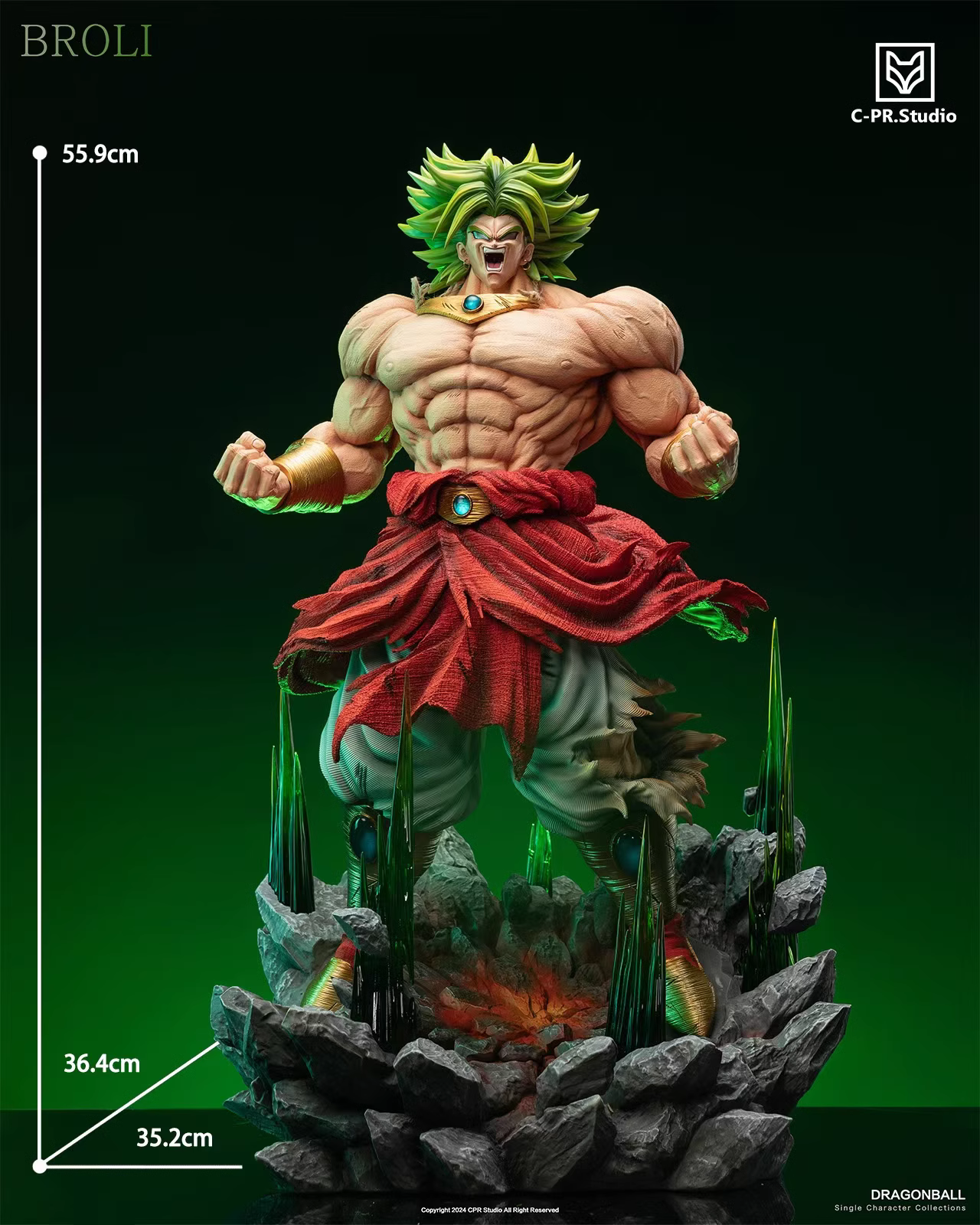 【Pre-sale】1/6 Scale NO.8 Broly-CPR Studio
