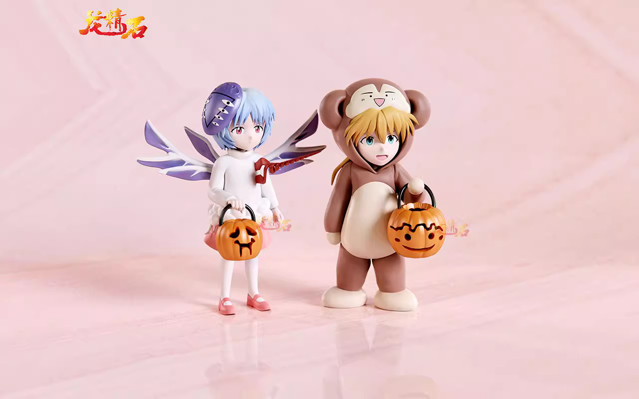 【Pre-sale】Halloween Childhood Rei Ayanami & Asuka Langley Soryu-(EVA) EVAngelion-ljs Studio