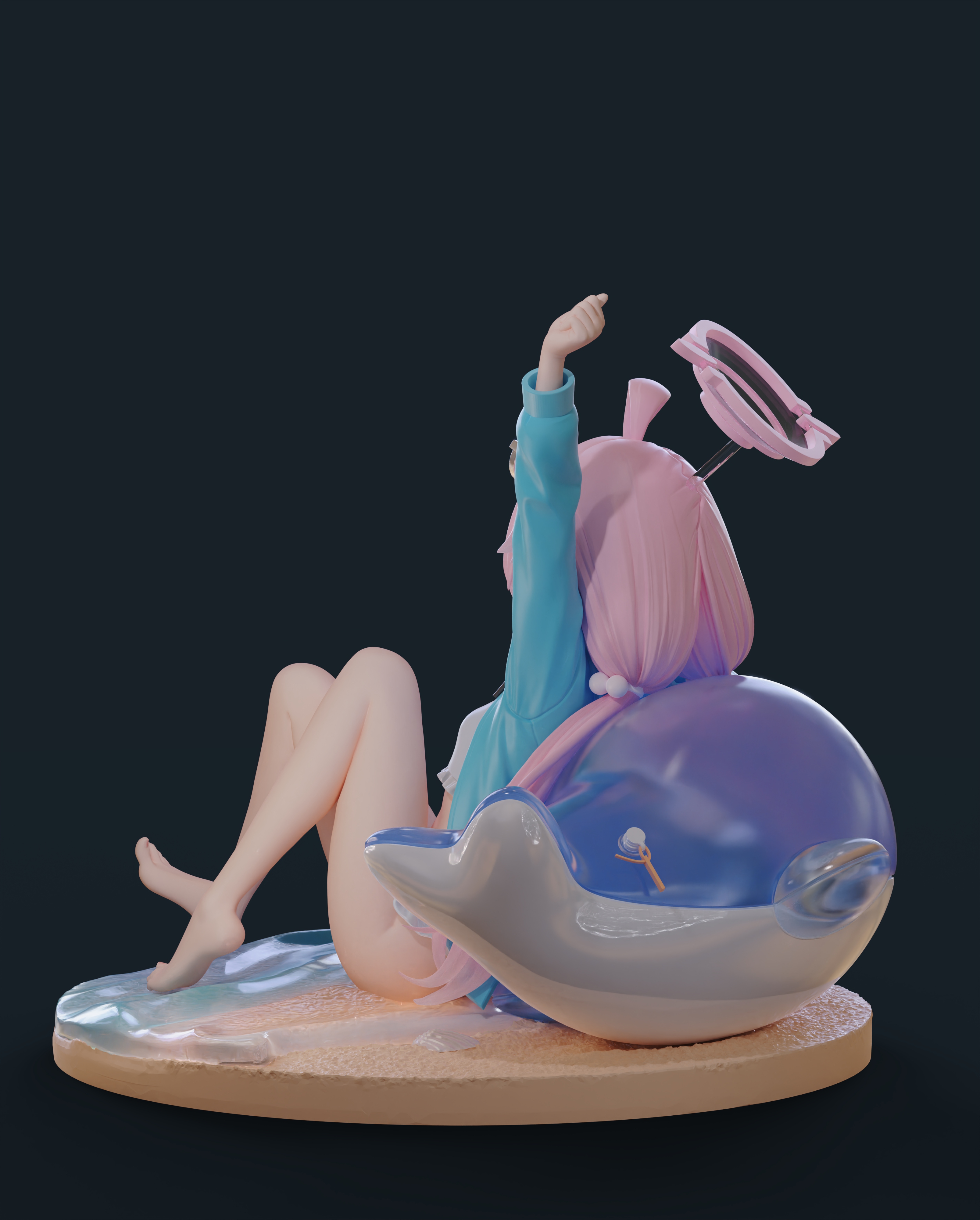 【Pre-sale】1/7 & 1/4 Scale Takanashi Hoshino-Blue Archive-CircleMax Studio