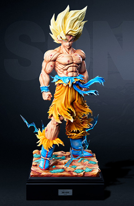 【Pre-sale】1/6 & 1/4 & 1/2 Scale First Meet Super Saiyan Son Goku-∞ Studio