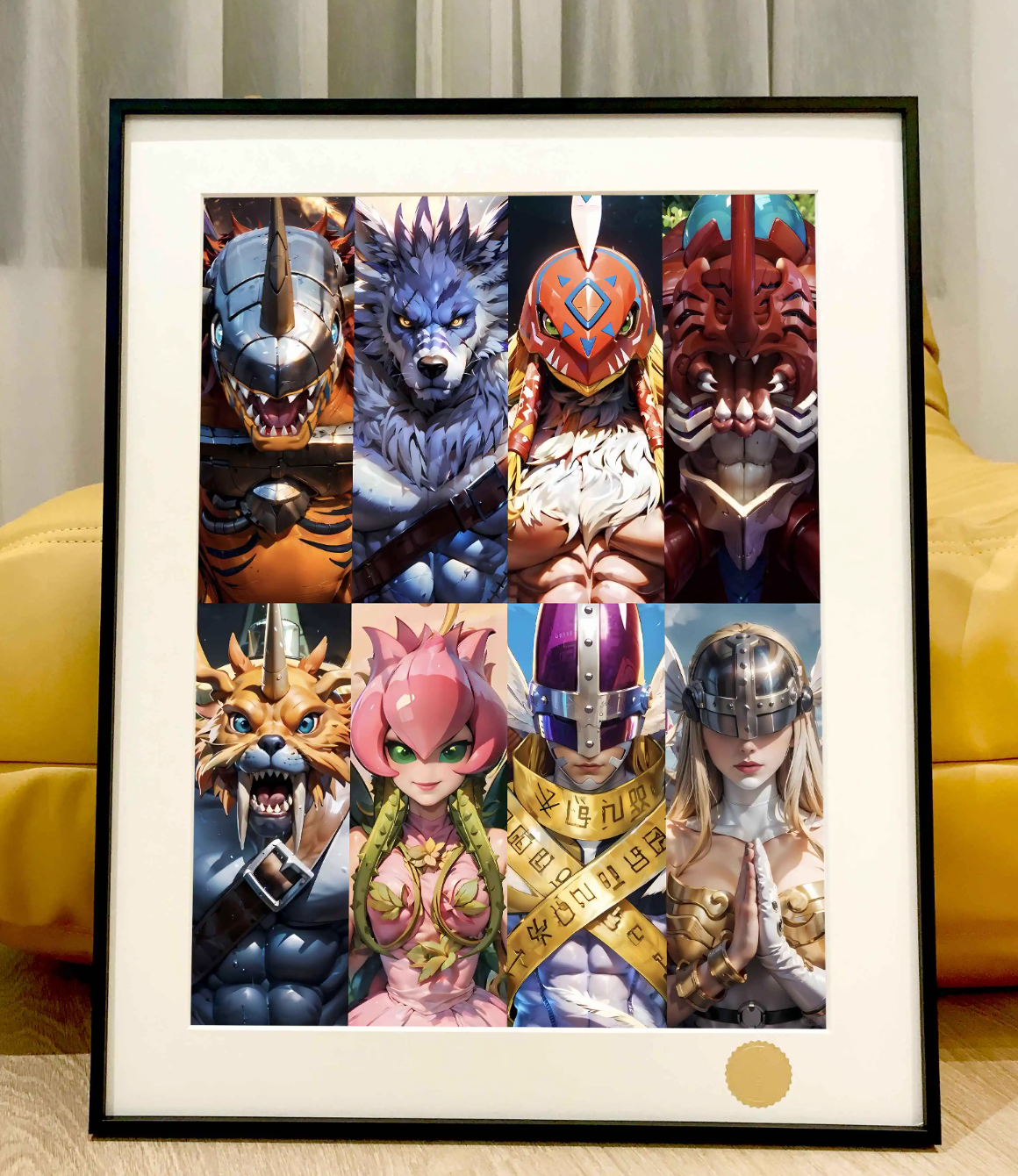 【Pre-sale】Decorative Painting of Digitmon Adventure-XingKong Studio