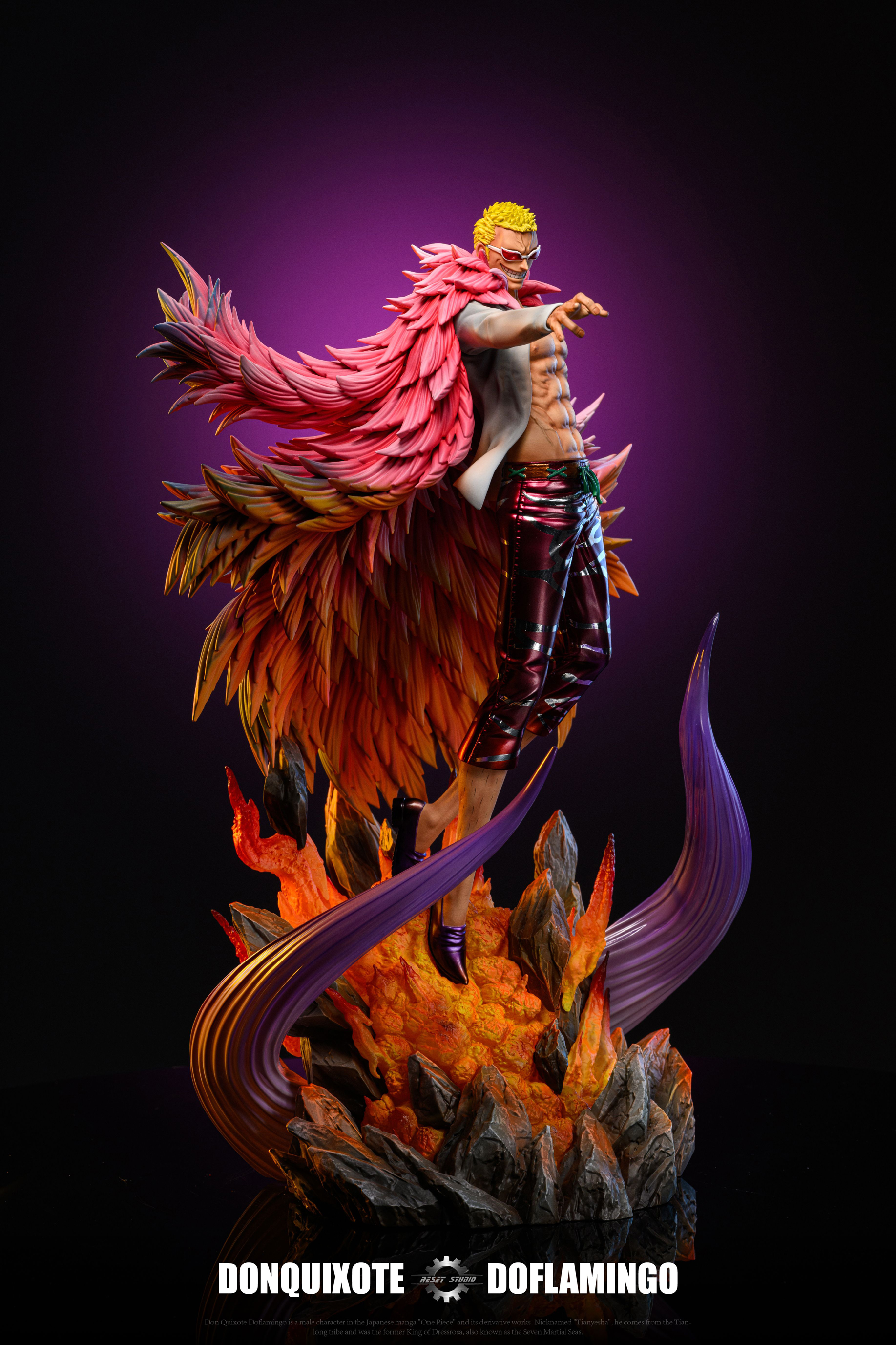 【Sold out】POP Scale Holy Bullet Donquixote Doflamingo with LED-Reset Studio