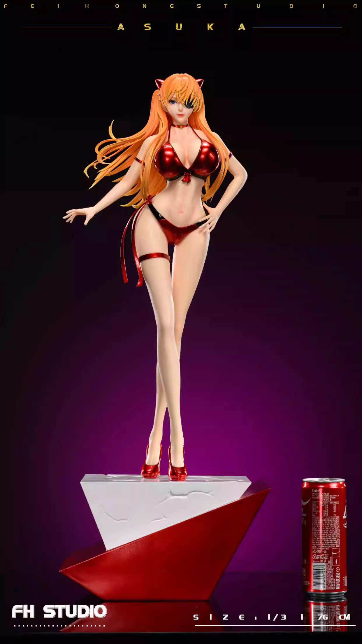 【Pre-sale】1/3 Scale Asuka Langley Soryu-EVA-krmi-Ja  Studio  (FH)