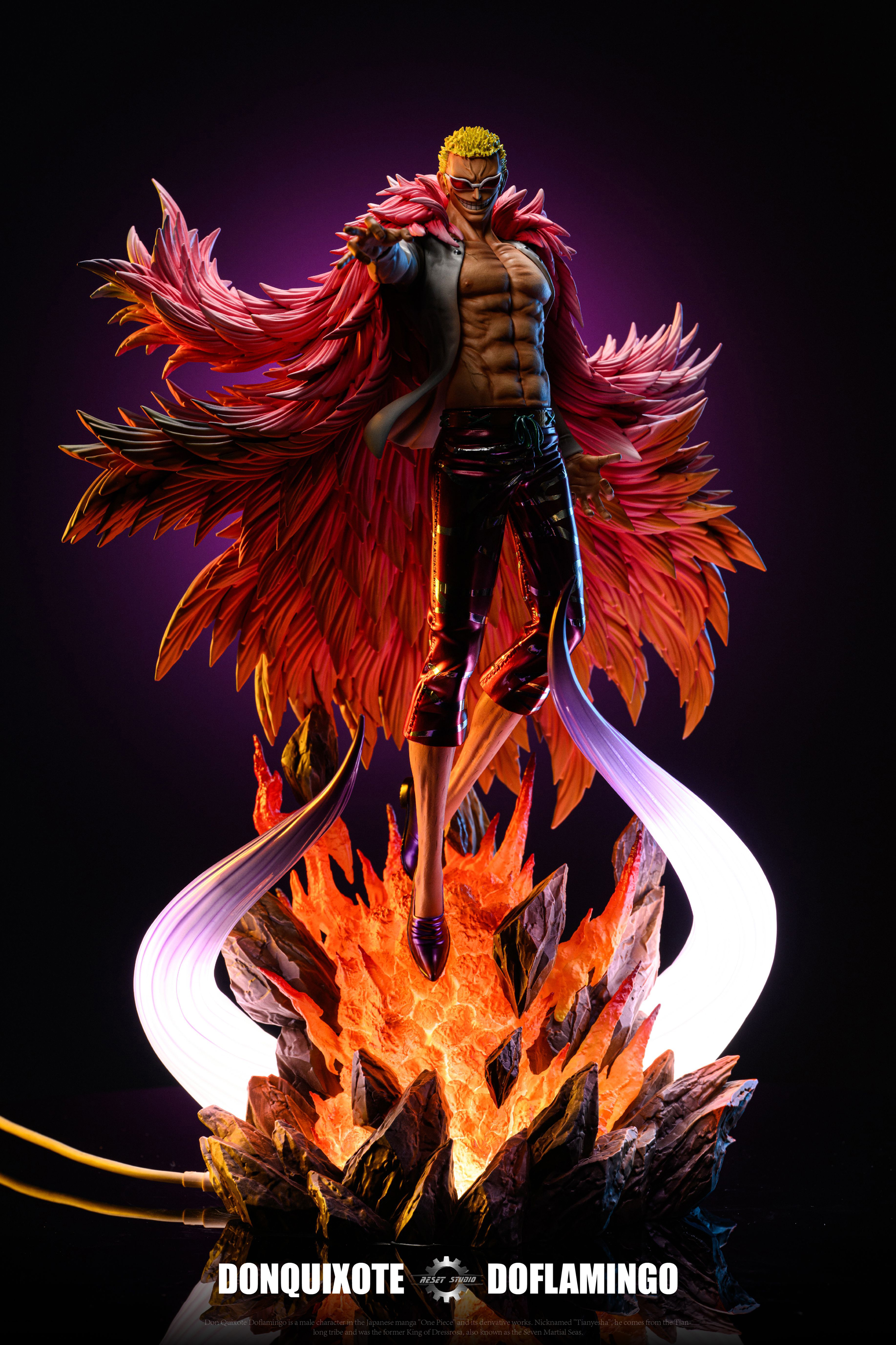 【Sold out】POP Scale Holy Bullet Donquixote Doflamingo with LED-Reset Studio