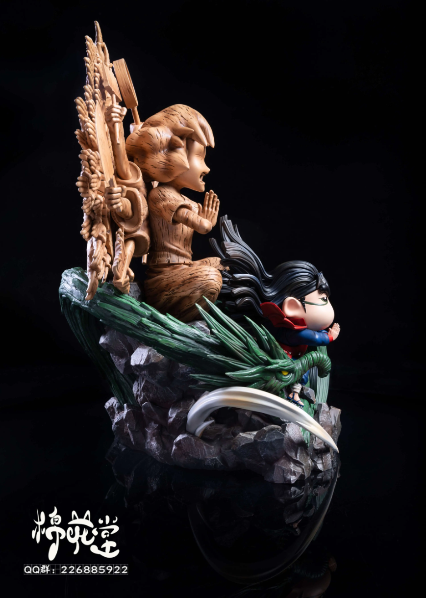 【Pre-sale】野原 しんのすけ Cosplay Senju Hashirama-Crayon Shin-chan-MianHuaTang Studio