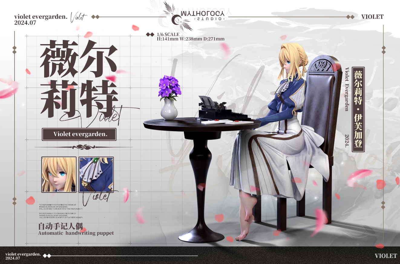 【Pre-sale】1/6 Scale Violet-Violet Evergarden-Mythology Studio