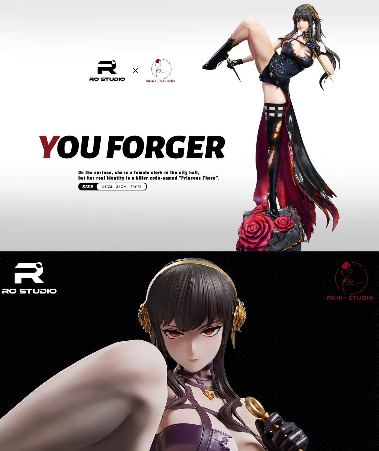 【Pre-sale】1/4 Scale Combat Group Yor Forger-RO Studio x ANNI Studio