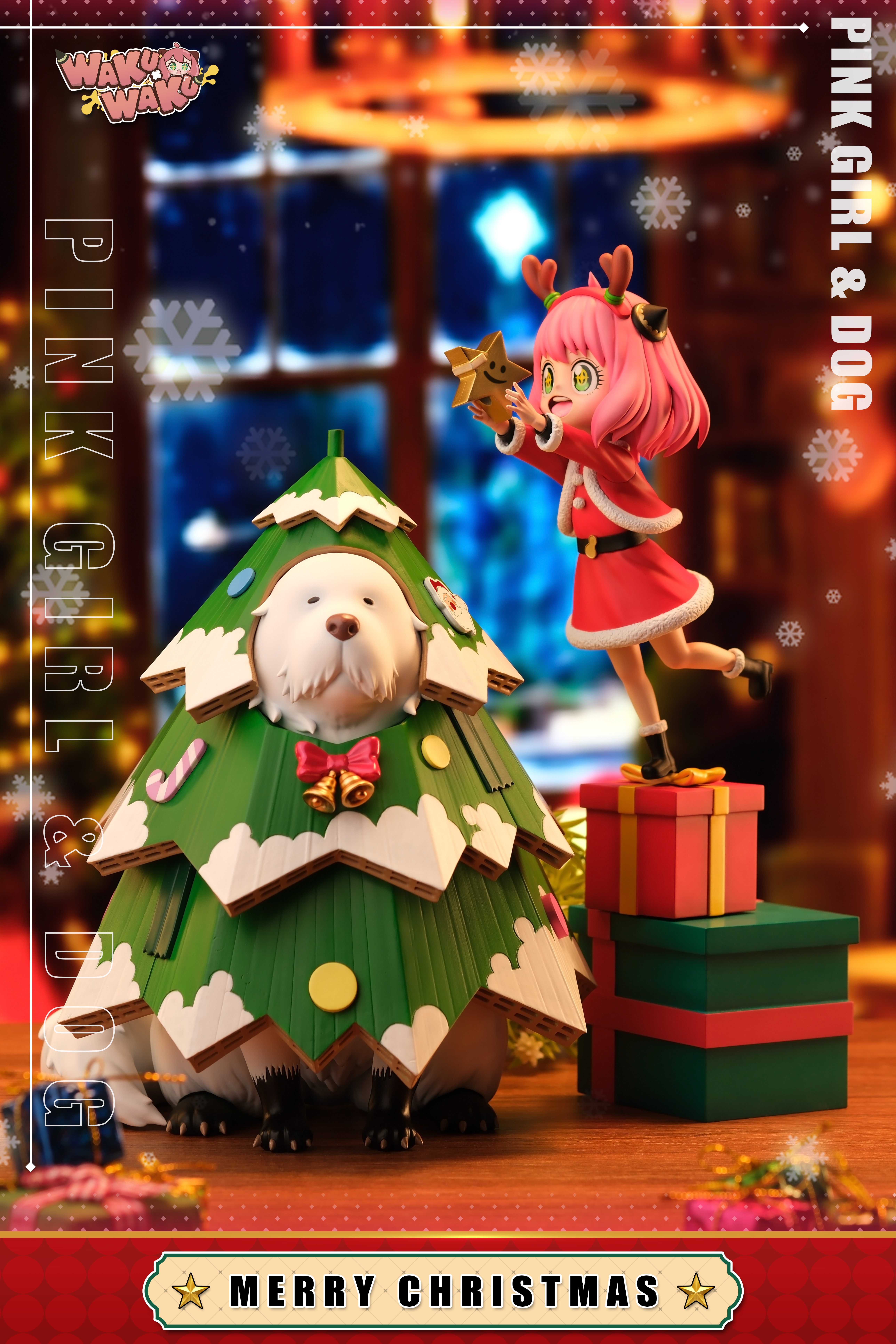 【Pre-sale】Christmas Anya Forger & Bond-WAKUWAKU Studio