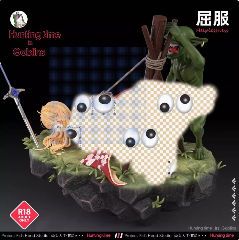 【Pre-sale】1/6 Scale Yield to Goblin-Goblin Slayer-Fish Head Studio