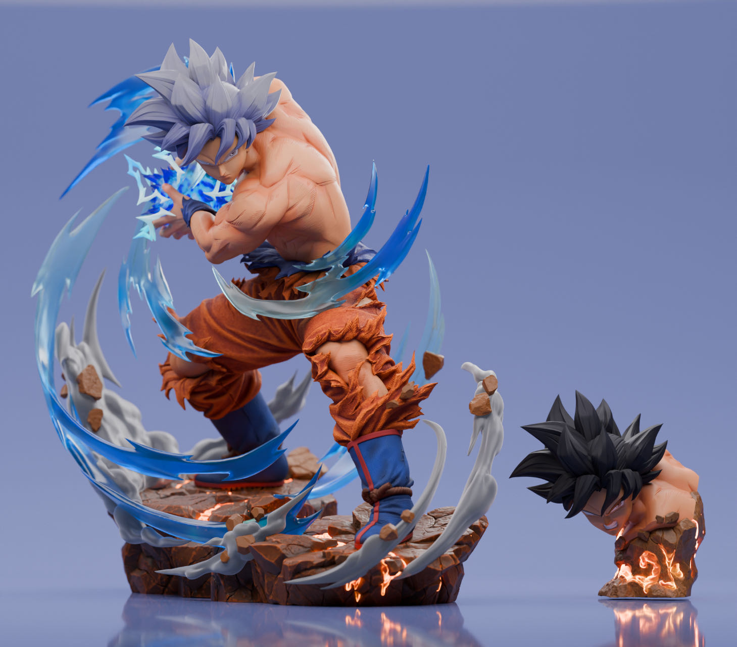 【Pre-sale】1/6 & 1/4 Scale Son Goku Master Ultra Instinct-Player 1 Studio