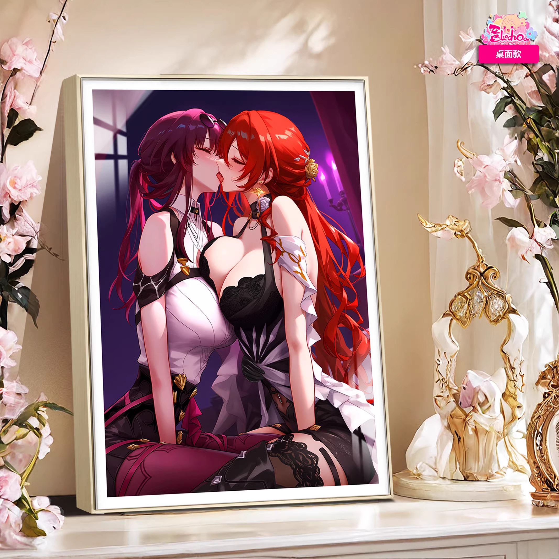 【In stock】Decorative Painting of Kafka & Murata Himeko-Honkai: Star Rail-AMiaoHuaShe Studio