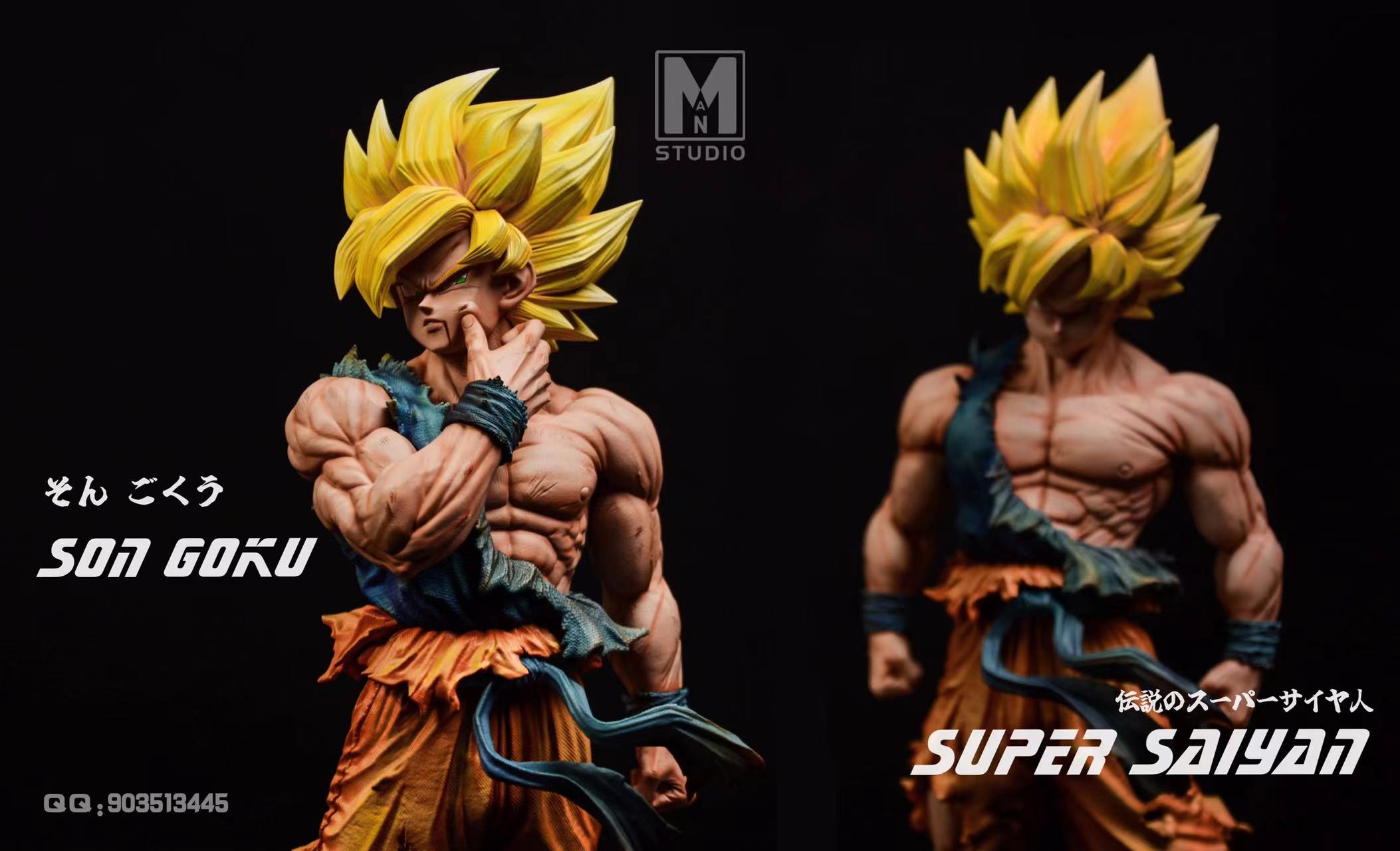 【Pre-sale】Super Saiyan Son Goku-Man Studio