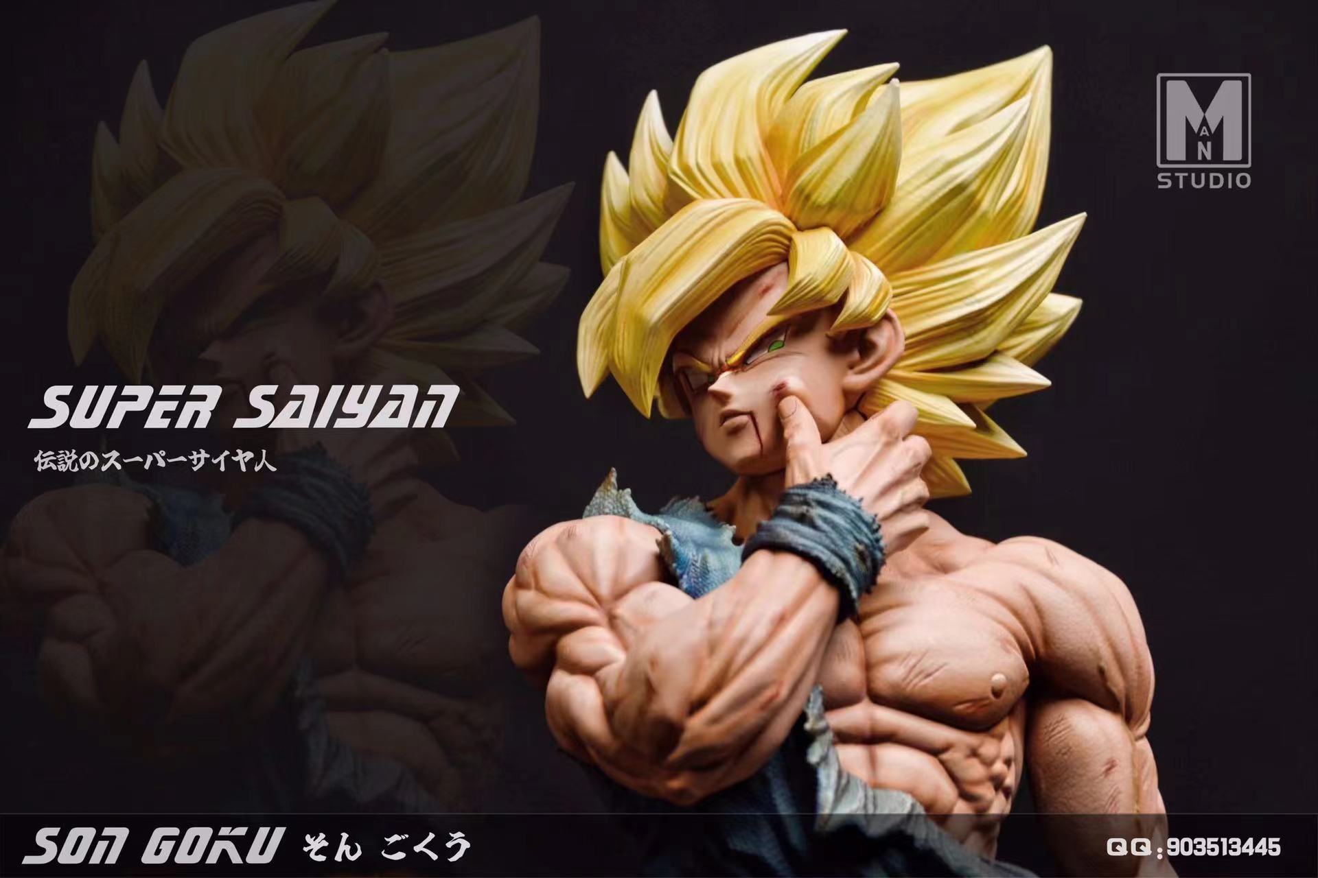 【Pre-sale】Super Saiyan Son Goku-Man Studio