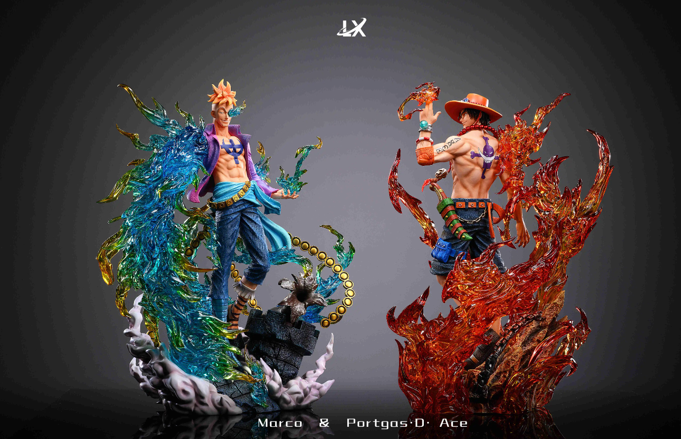 【Sold out】Transparent Portgas D. Ace-LX Studio