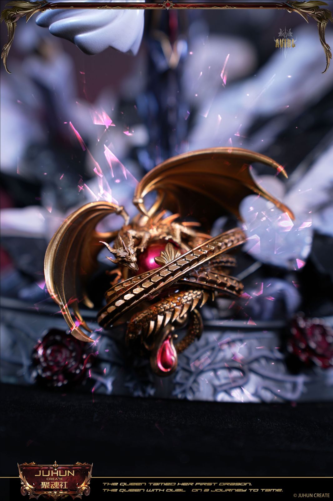 【Pre-sale closed】 Dragon Queen/ Maid Avril–Original Design–JuHun Create Studio