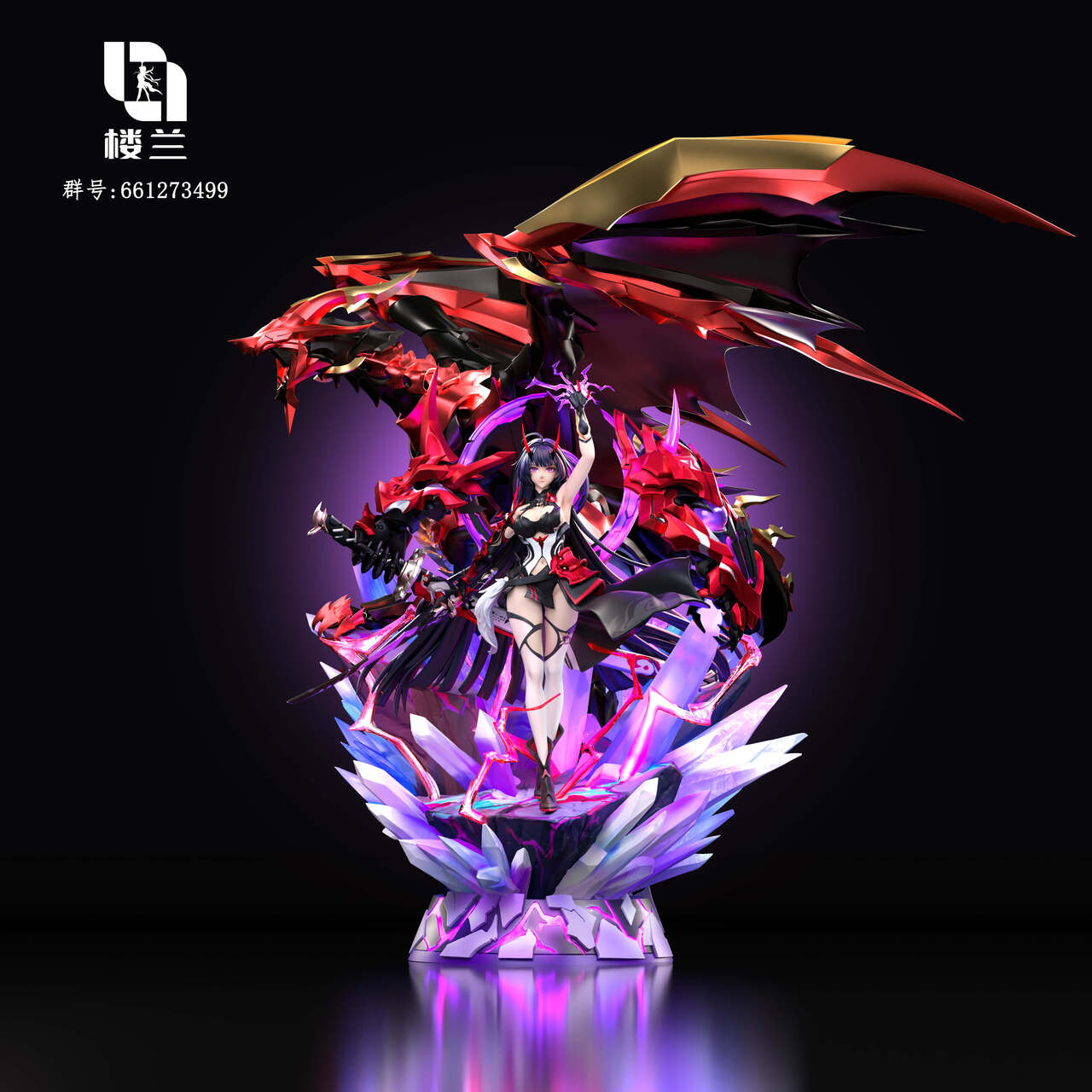 【Sold out】1/6 Scale Raiden Mei-Honkai Impact 3-LouLan Studio